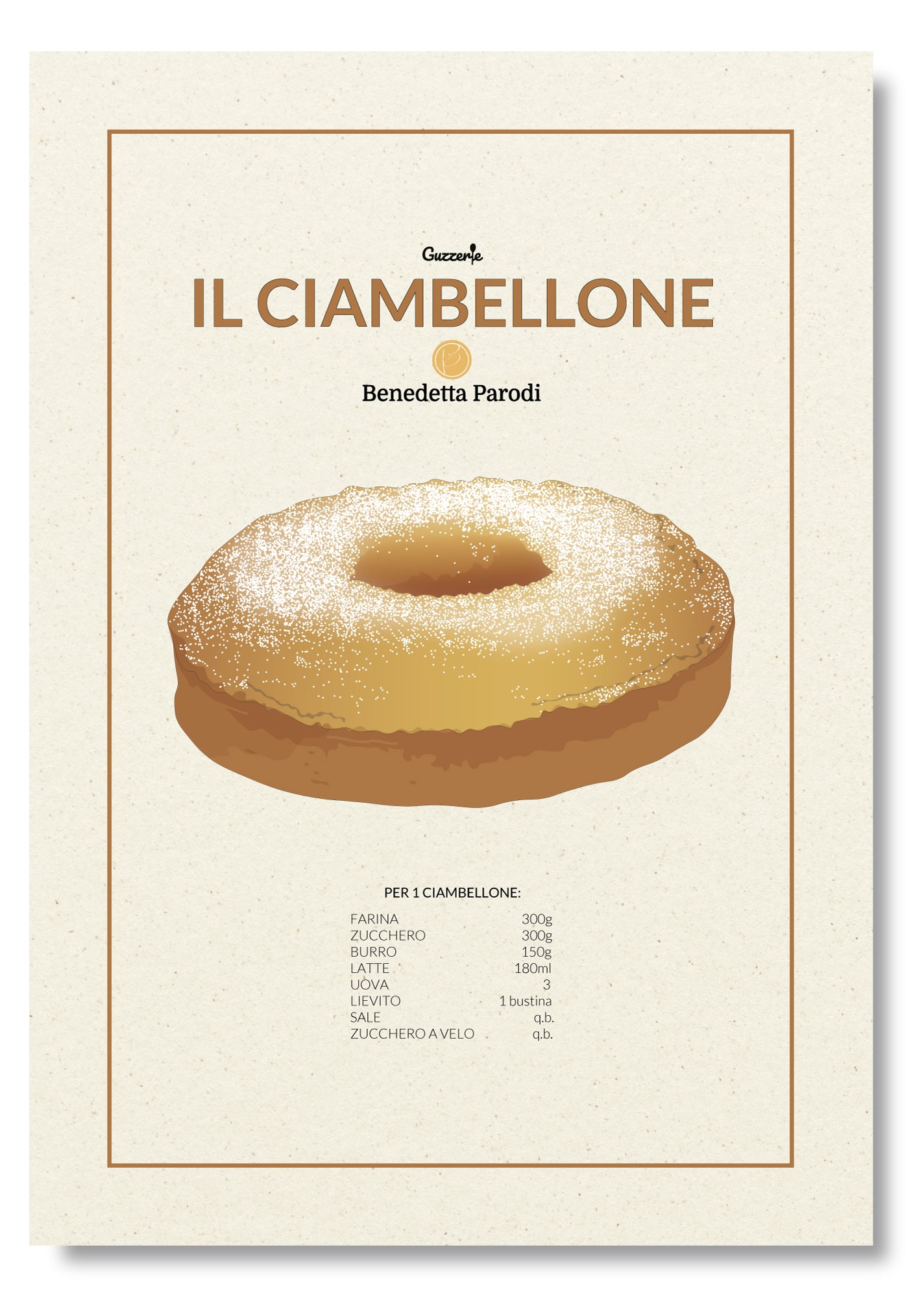 stampa custom guzzerie per benedetta parodi