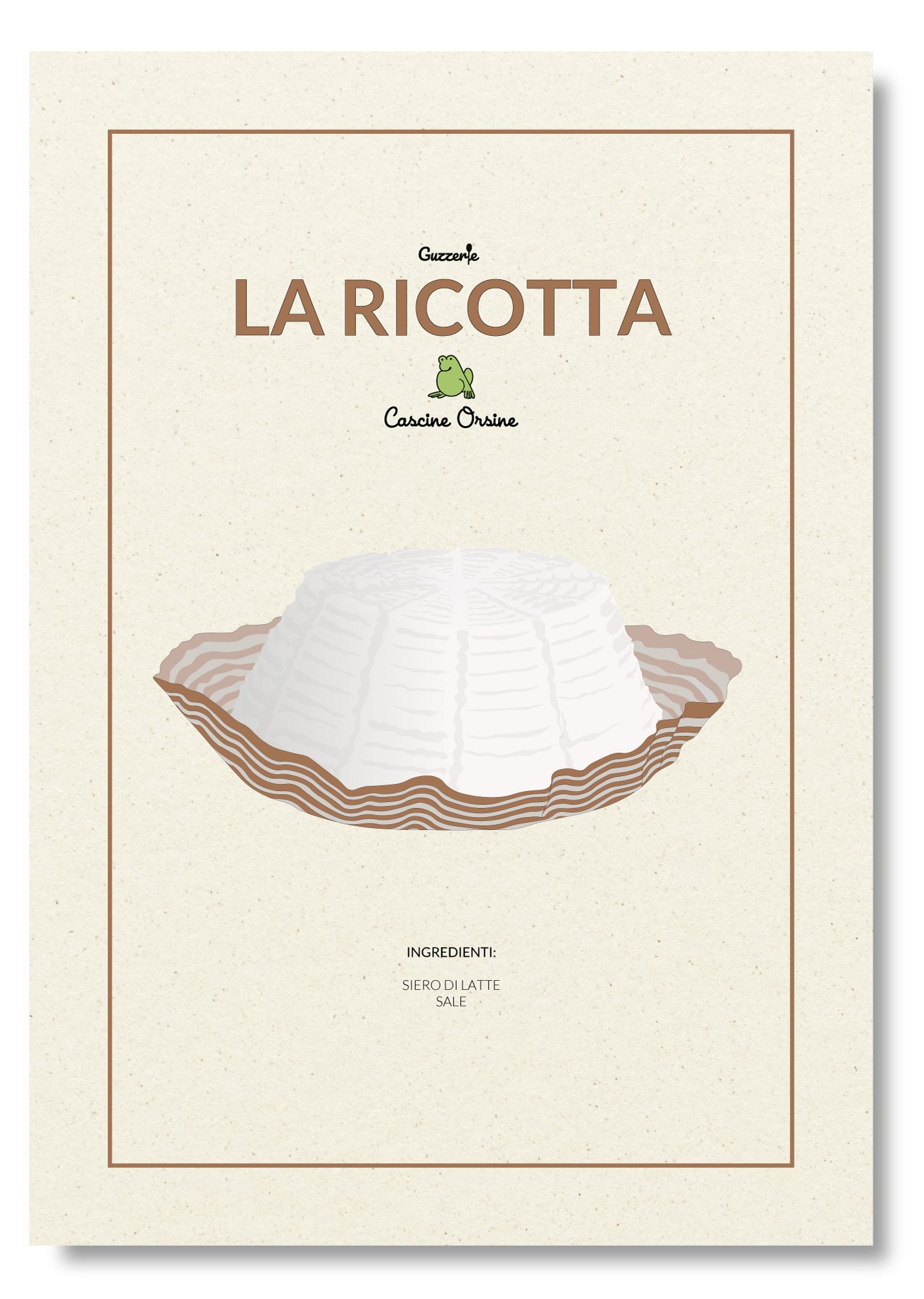 stampa custom guzzerie per l'azienda agricola biodinamica cascine orsine