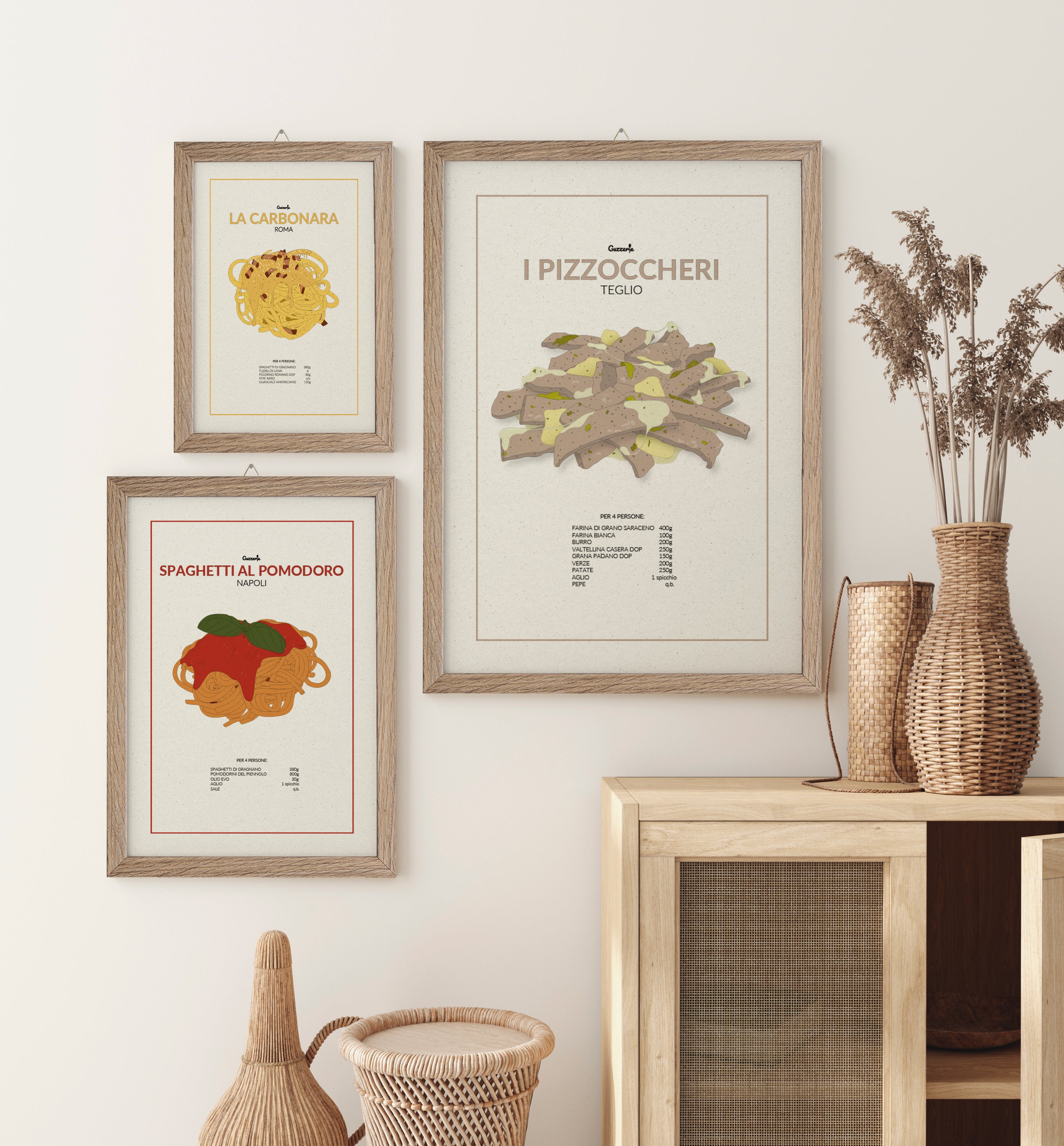 Poster of the Pizzoccheri | Guzzerie