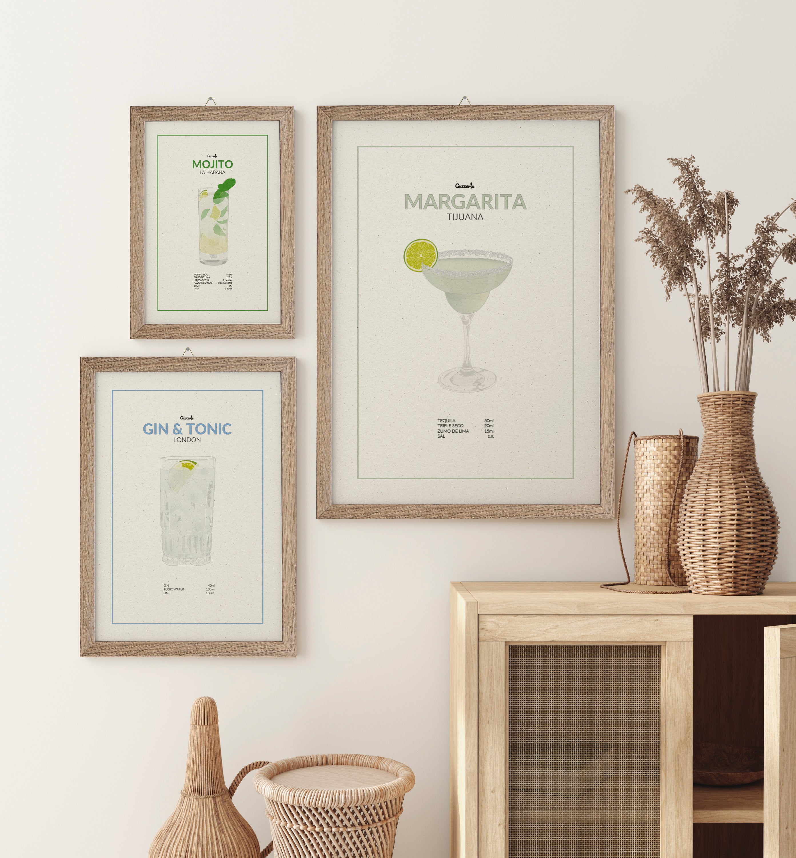 Poster of the Margarita cocktail | Guzzerie