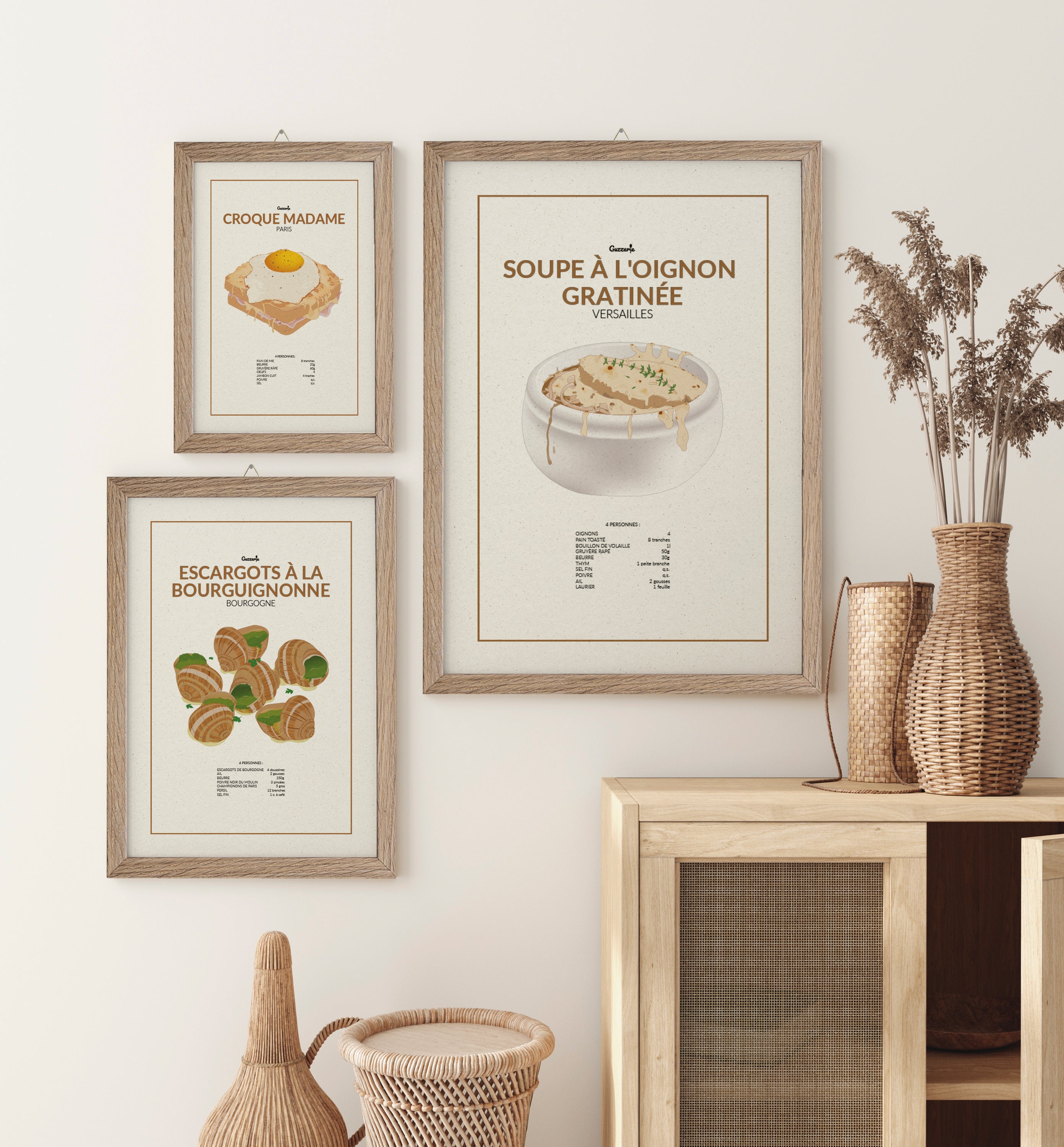 Poster of the Soupe À L'Oignon Gratinée | Guzzerie