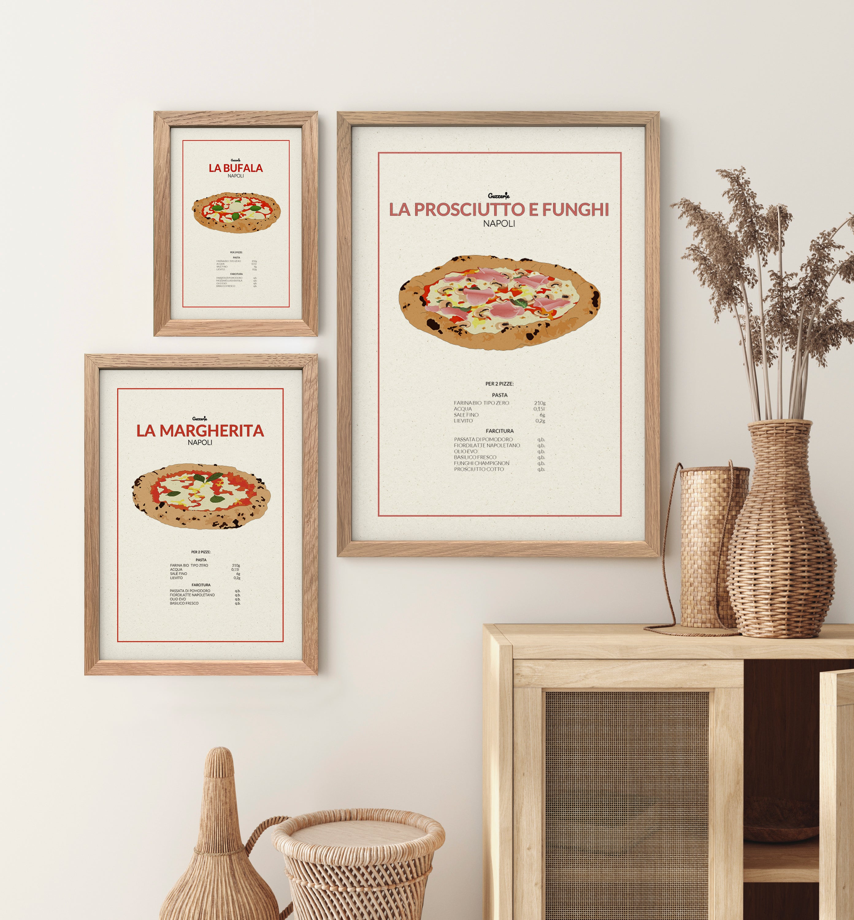 La Prosciutto e Funghi