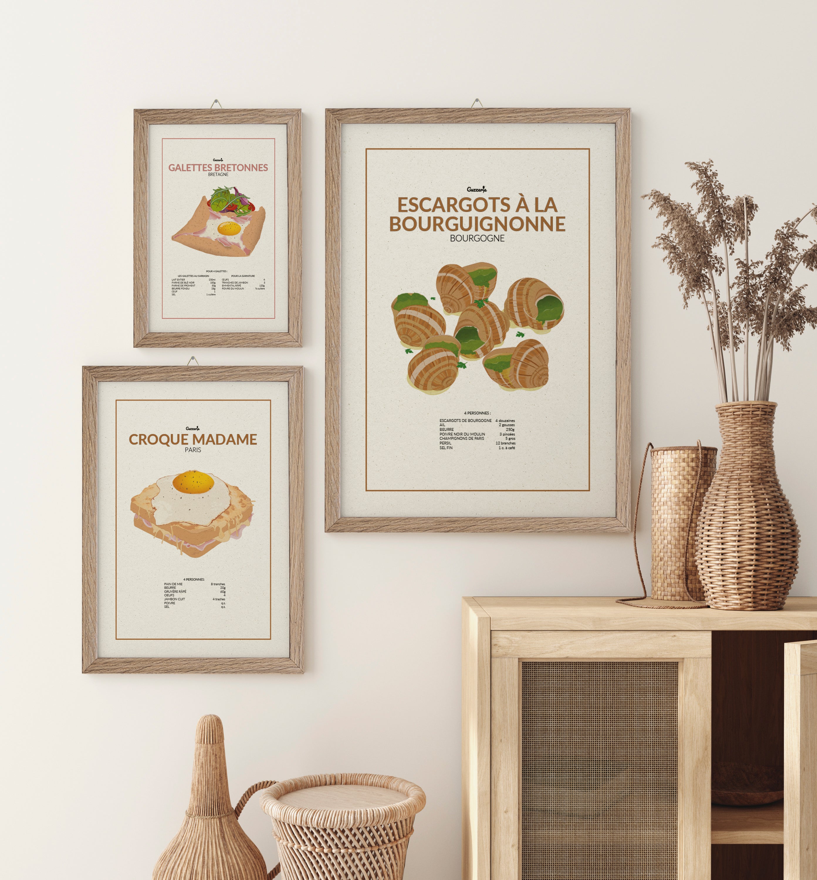 Poster of the Escargot à La Bourguignonne | Guzzerie