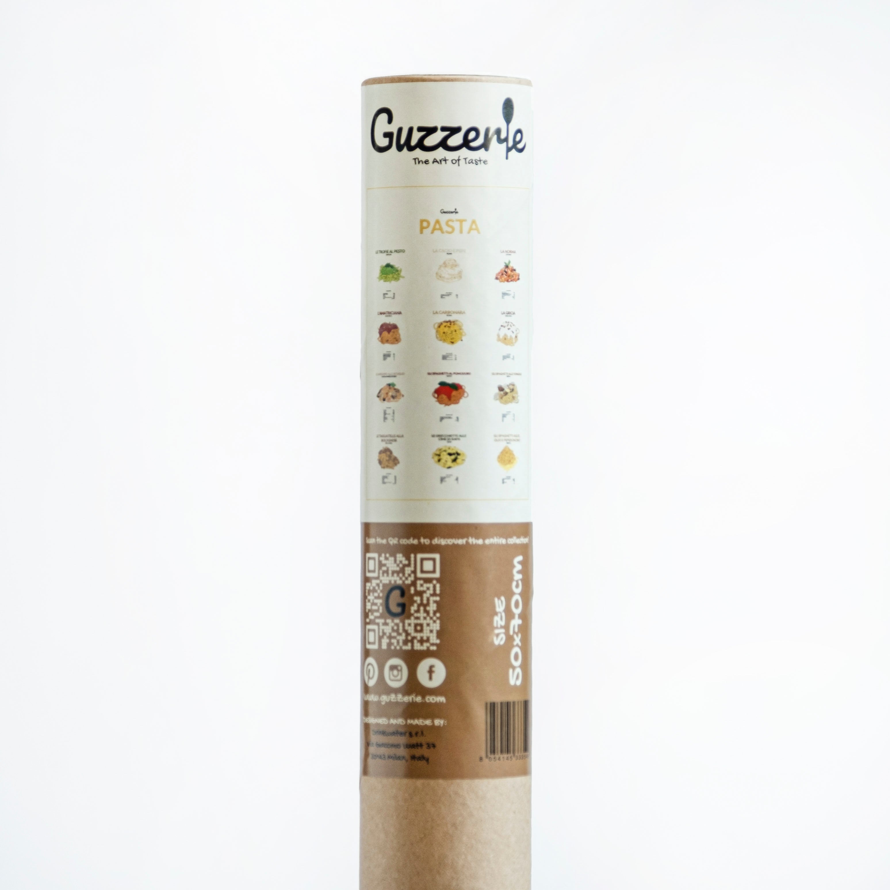 Iconic Poster of Pasta | Guzzerie