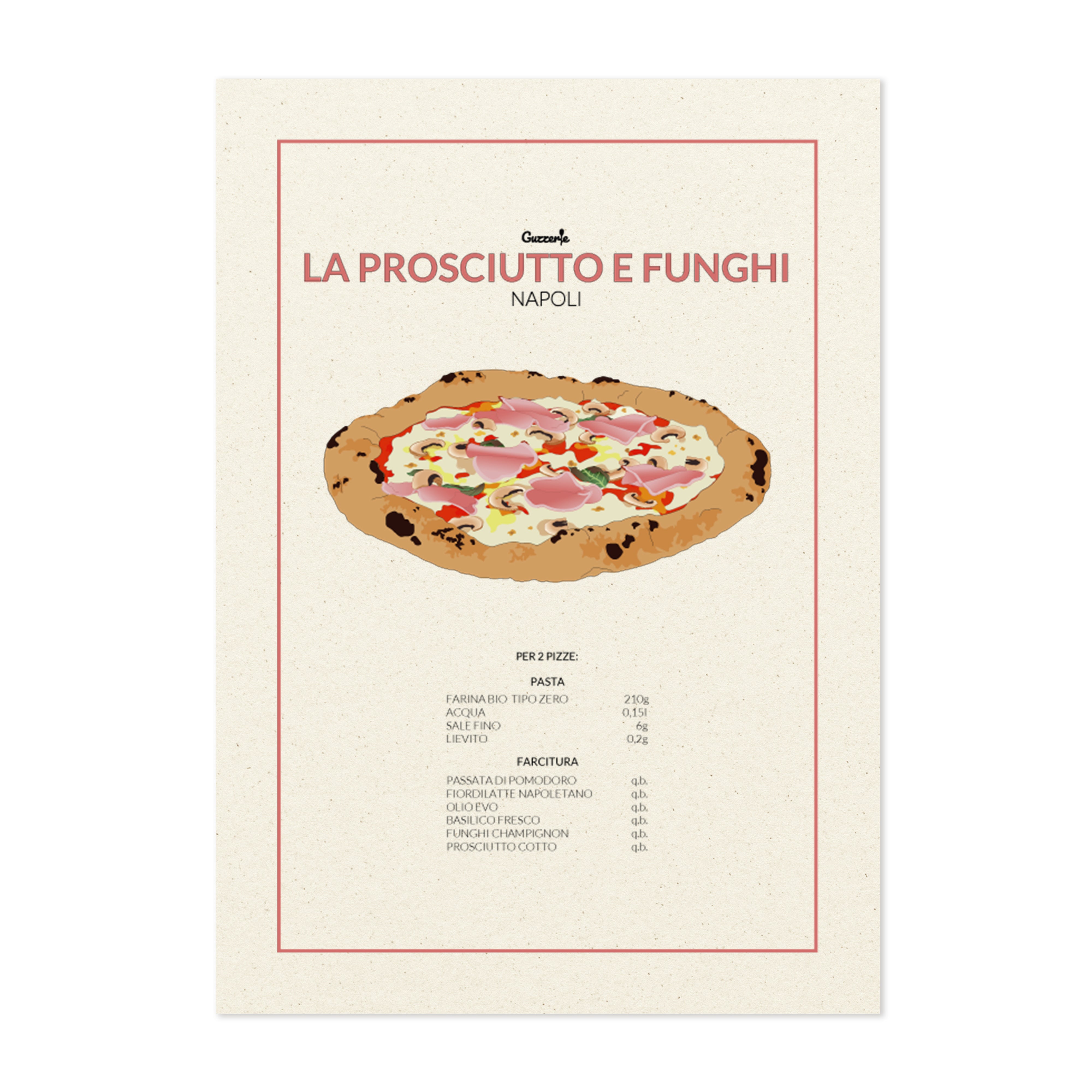 La Prosciutto e Funghi
