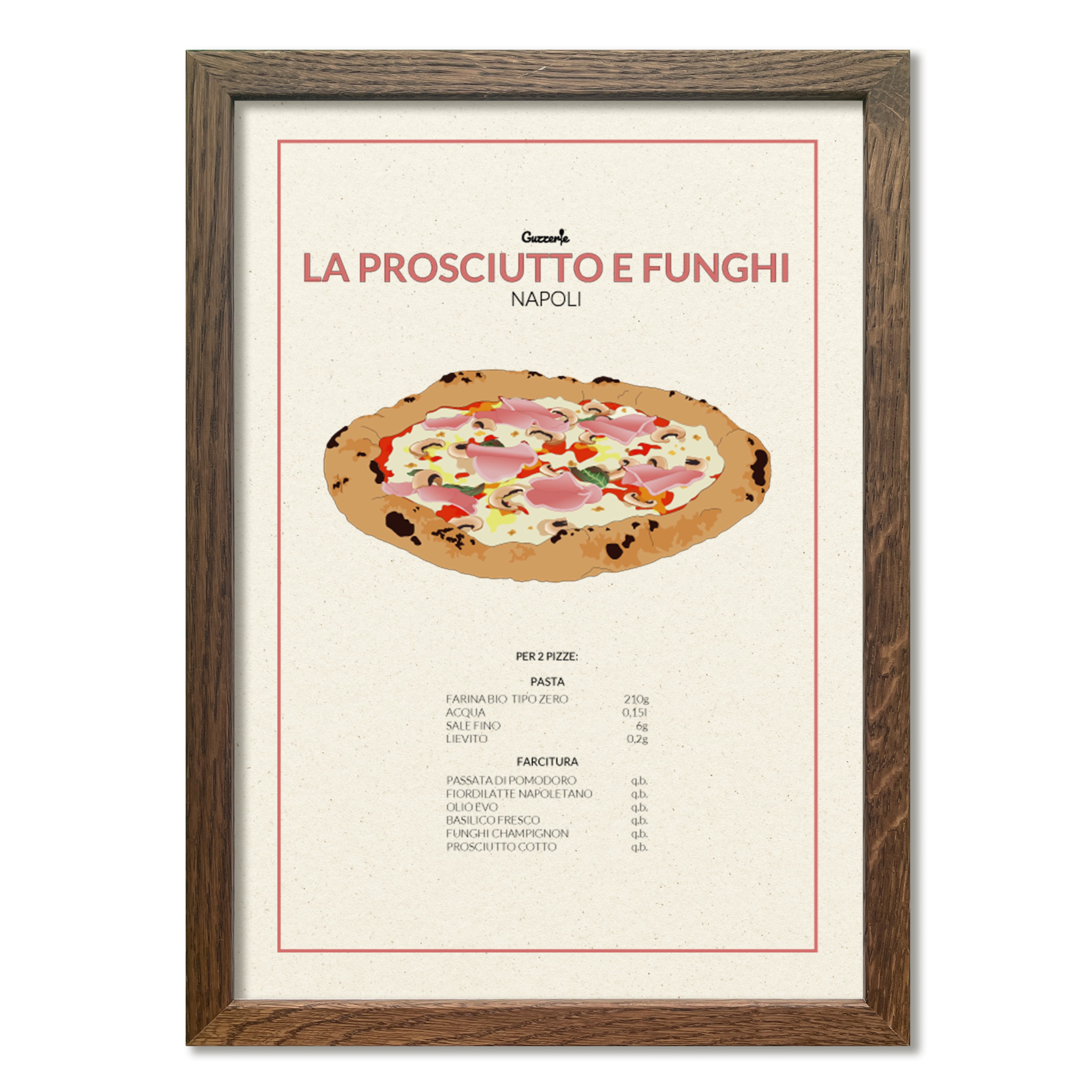La Prosciutto e Funghi