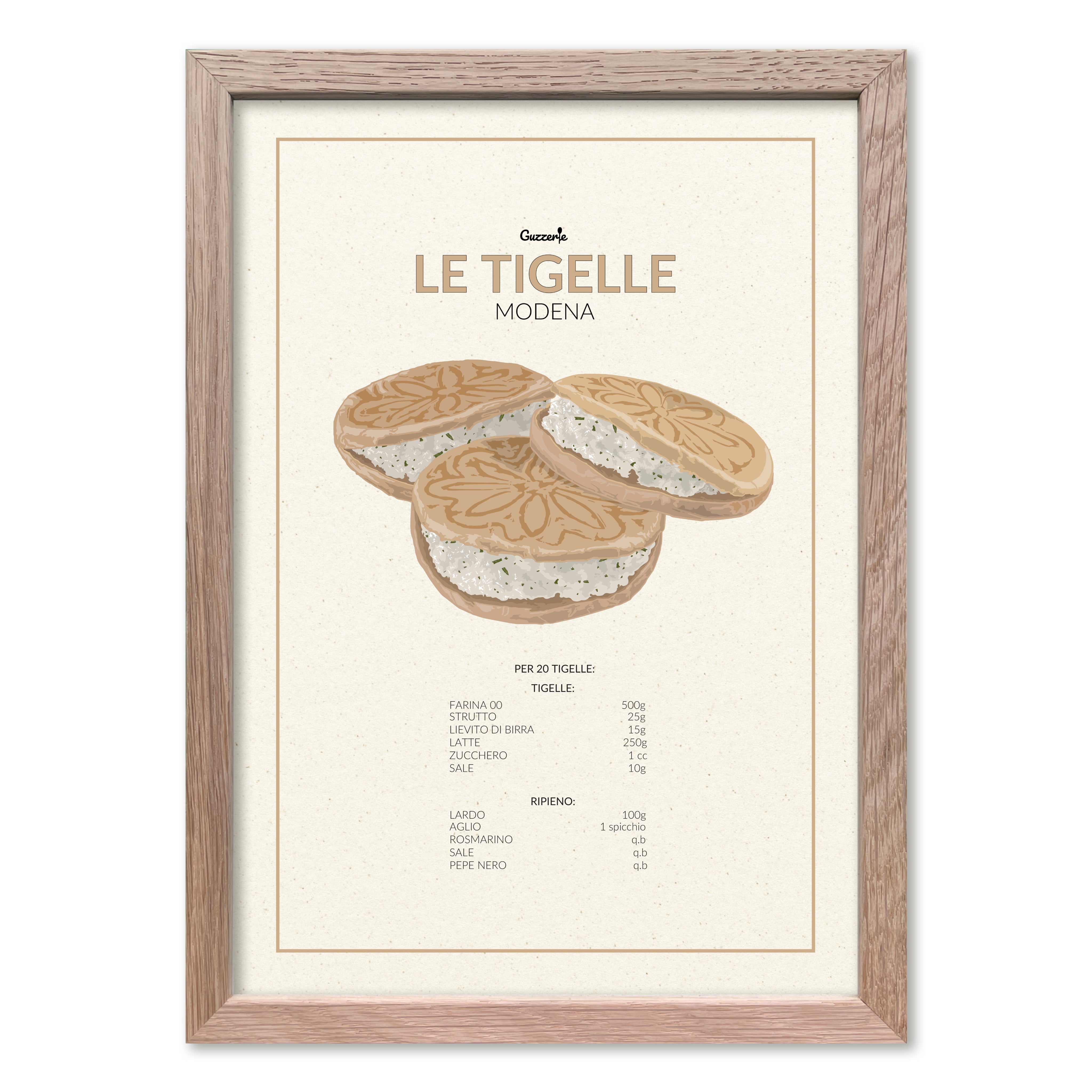 Iconic Poster Of Tigelle | Guzzerie