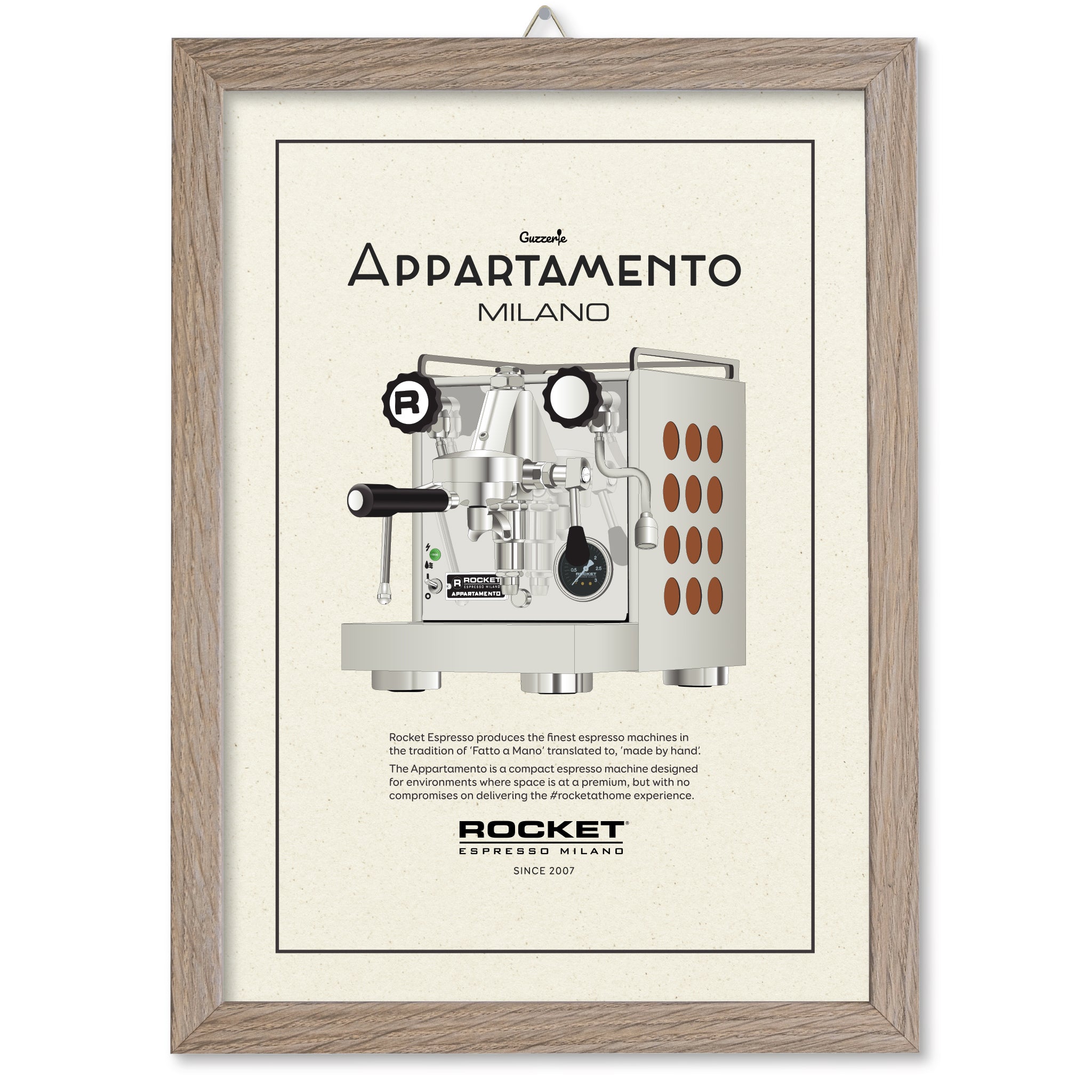 Poster Rocket Espresso Appartamento