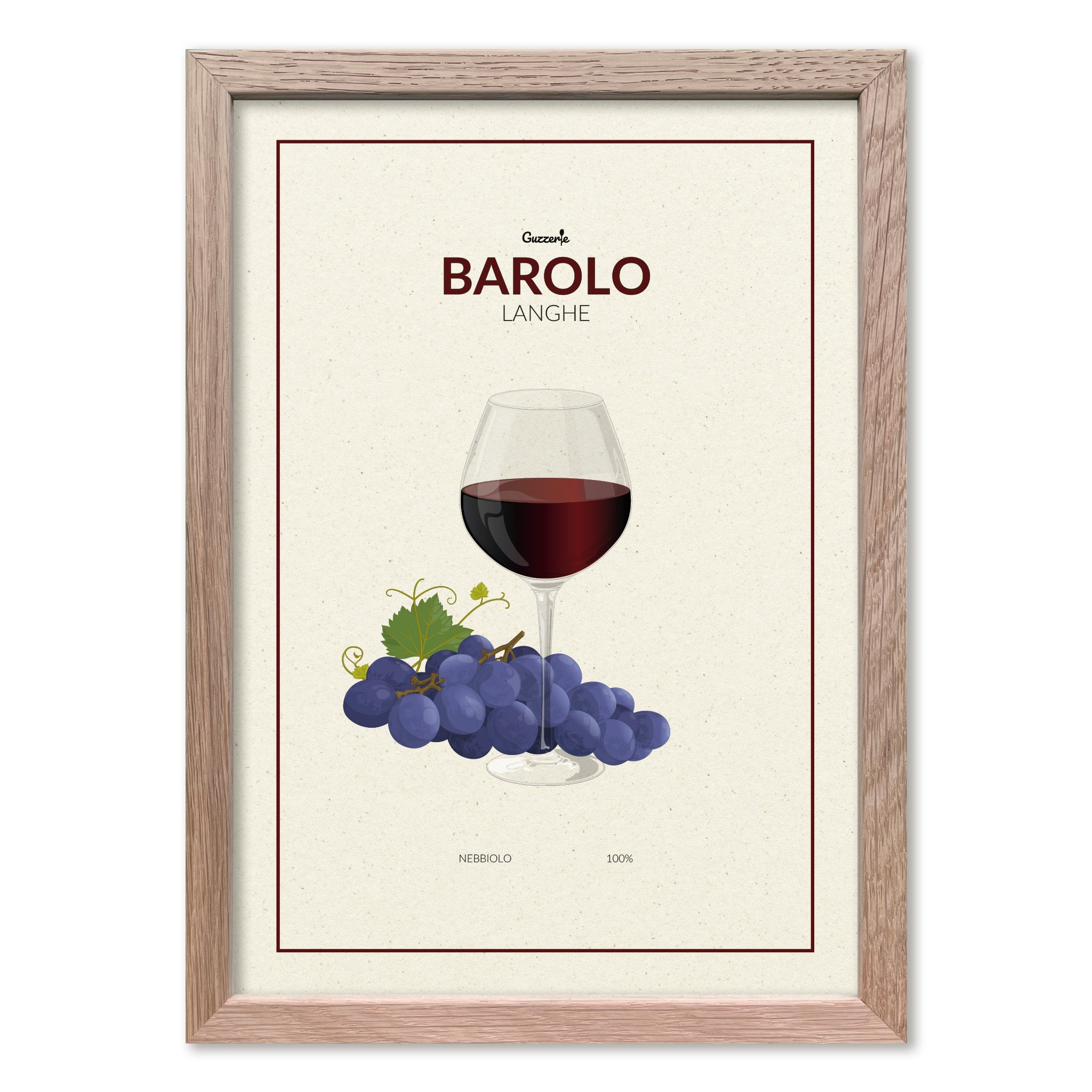 Iconic Poster Of Barolo | Guzzerie
