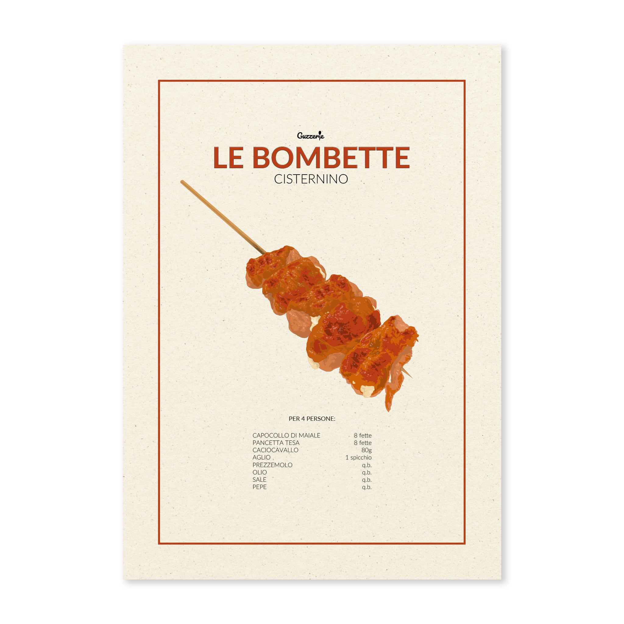Iconic Poster of Bombette | Guzzerie