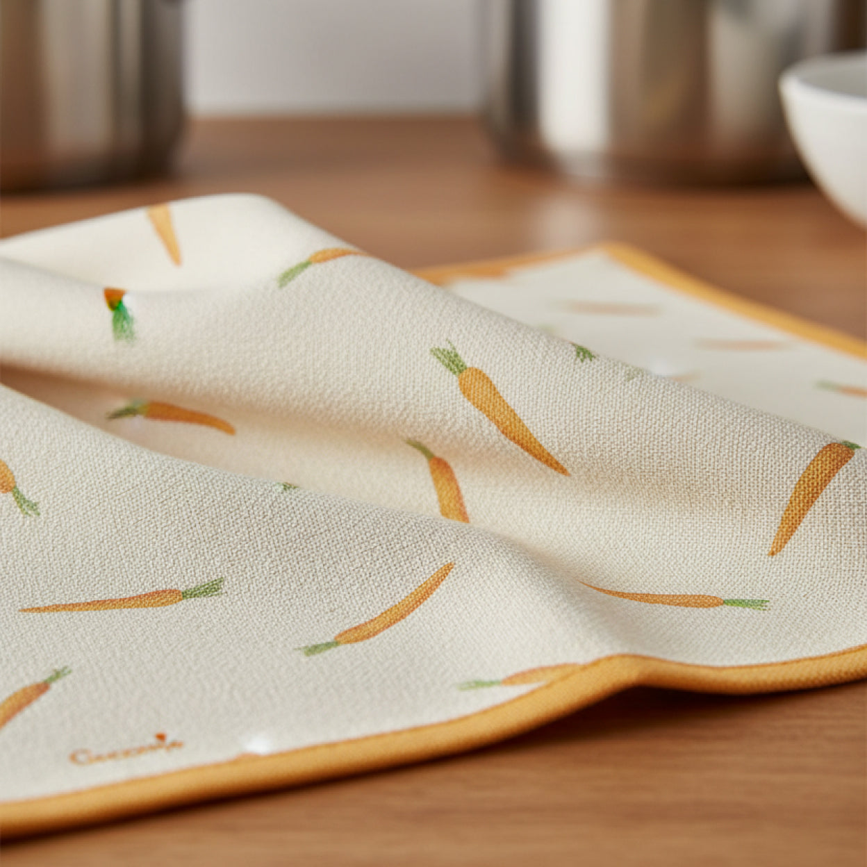 Iconic Kitchen Towel of Carrots | Guzzerie