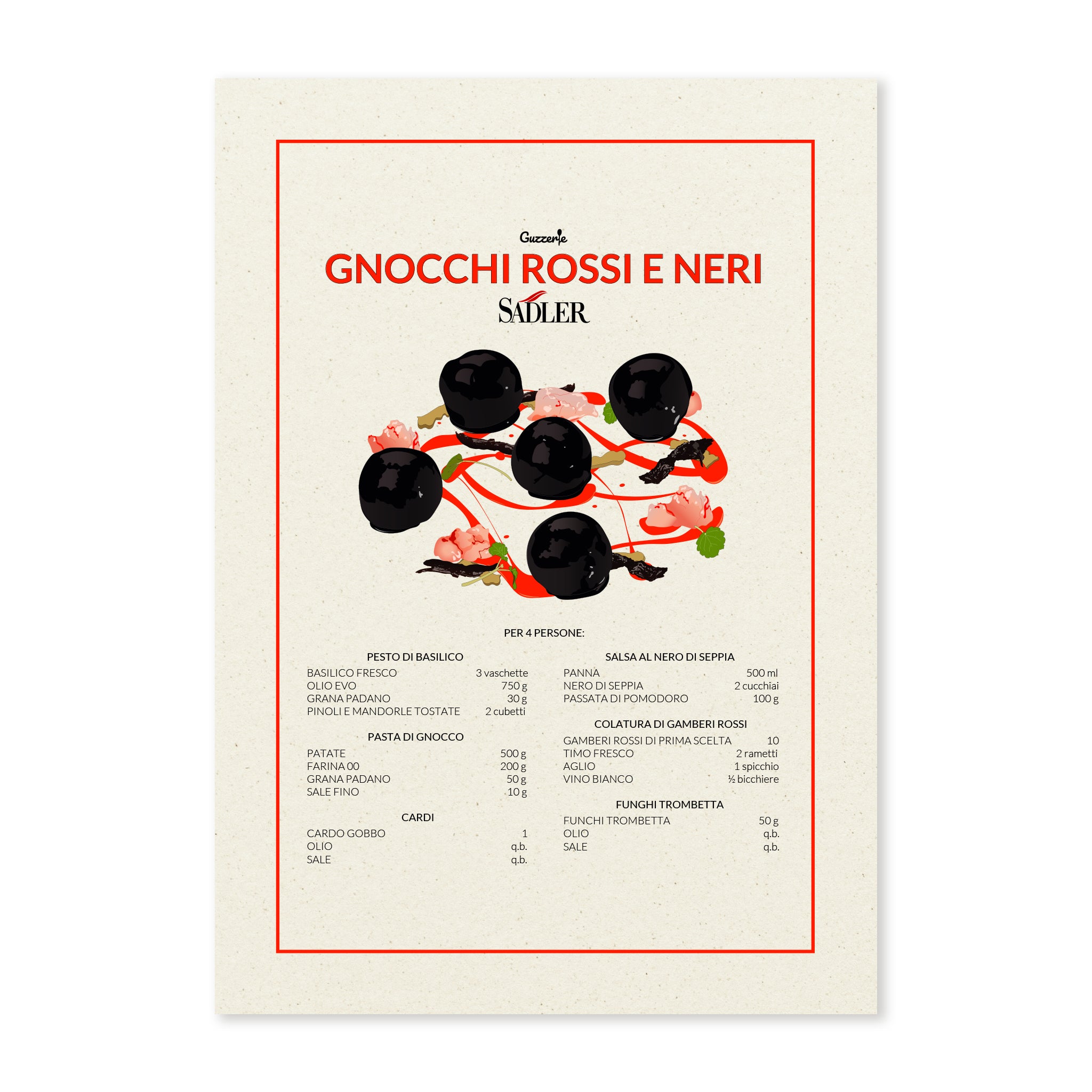 Claudio Sadler - Gnocchi Rossi e Neri