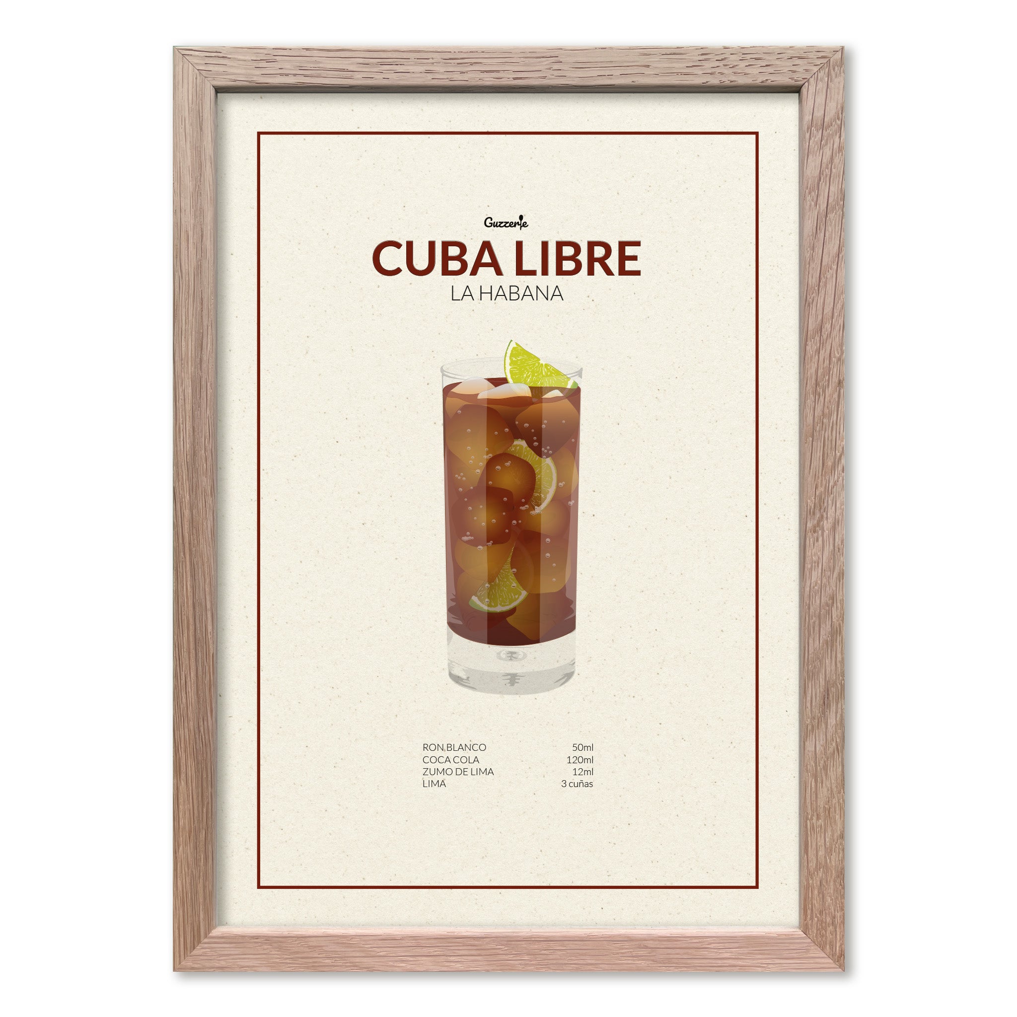 Iconic poster of Cuba Libre | Guzzerie