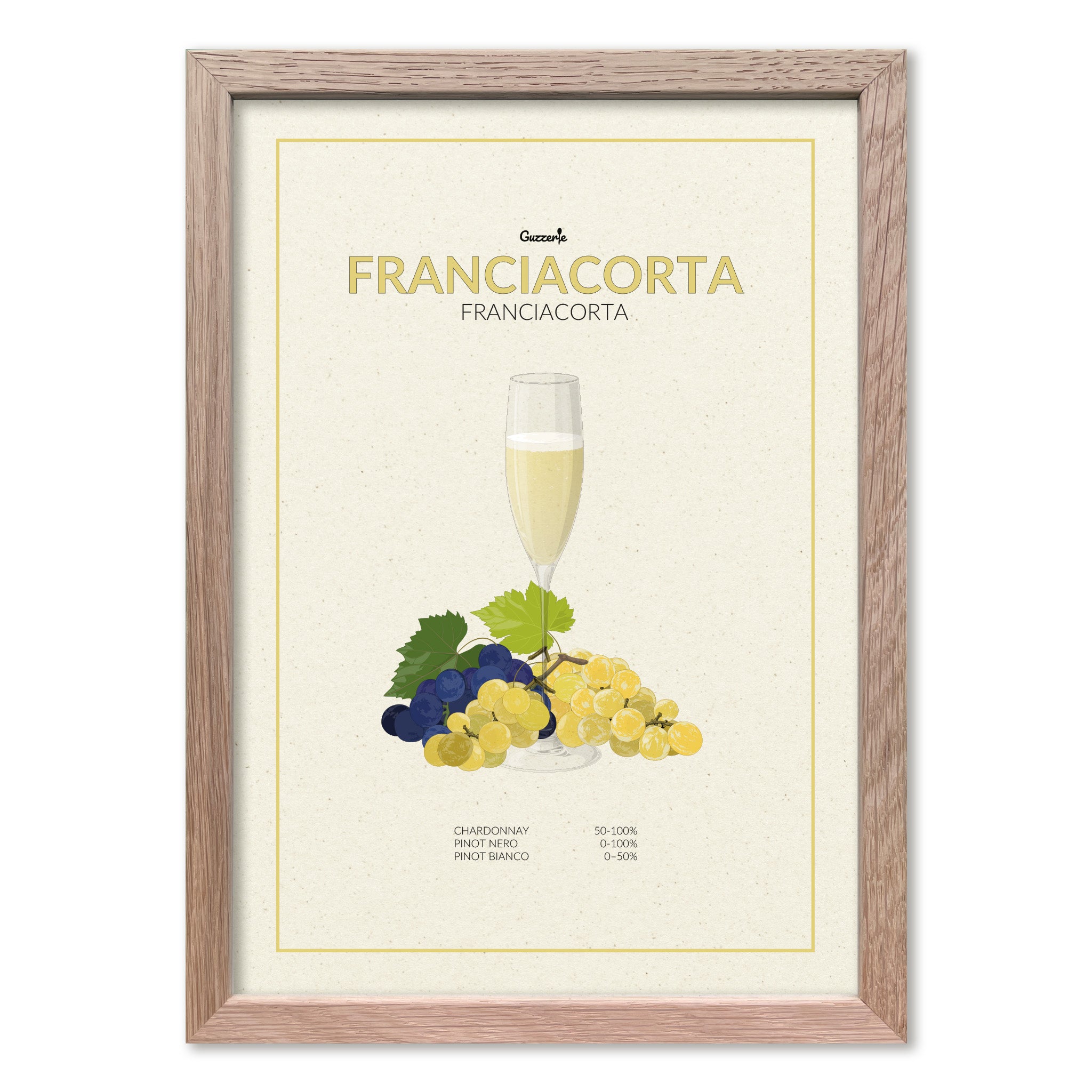 Iconic Poster Of Franciacorta | Guzzerie