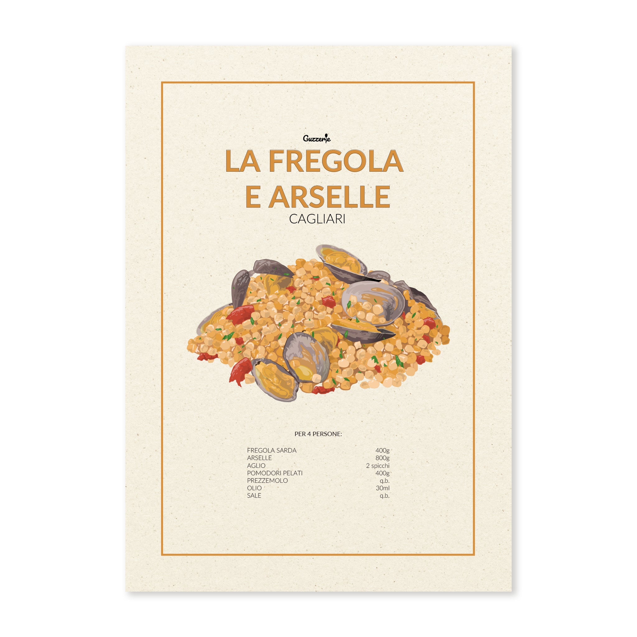 Iconic Poster of Fregola e Arselle | Guzzerie