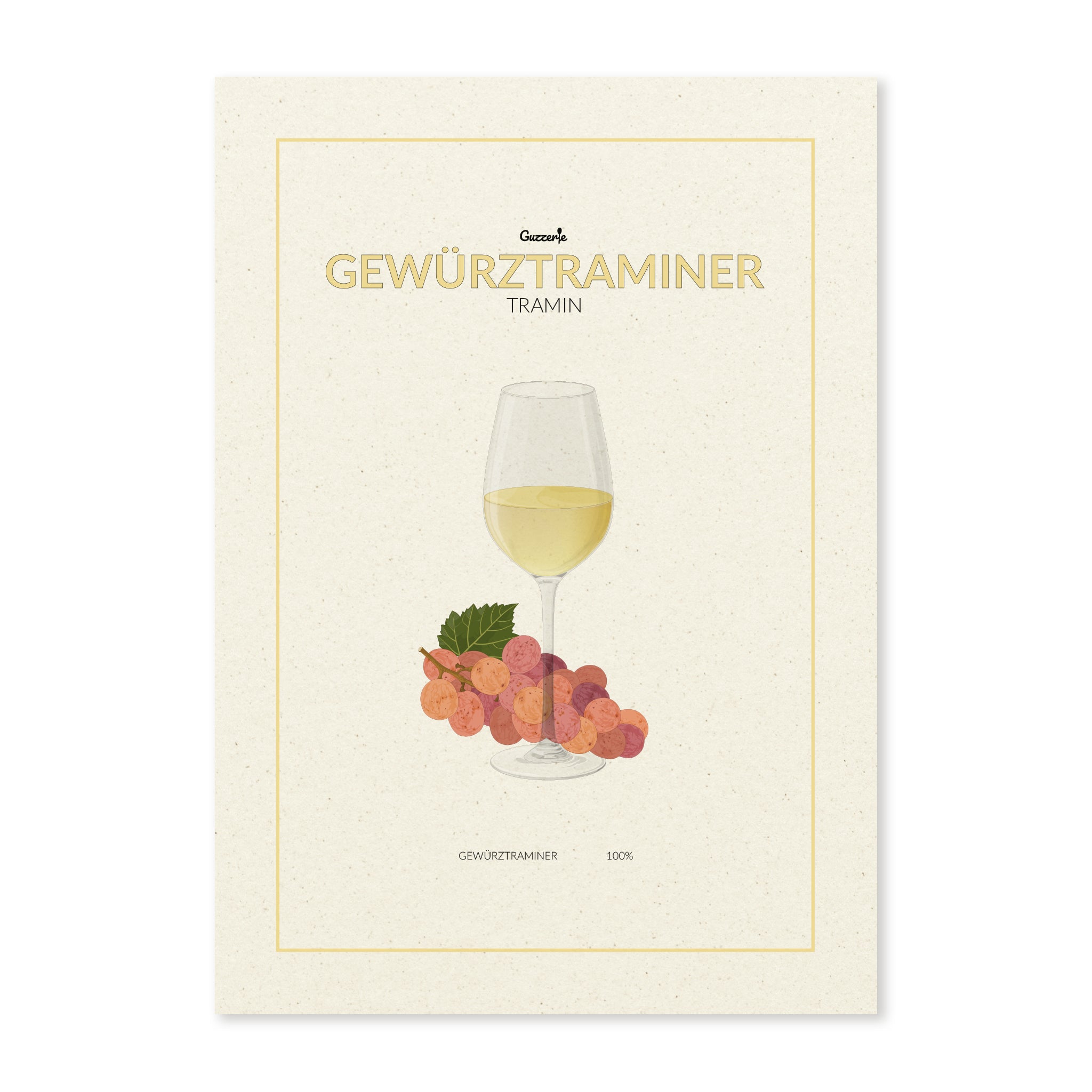 Iconic Poster Of Gewürztraminer | Guzzerie