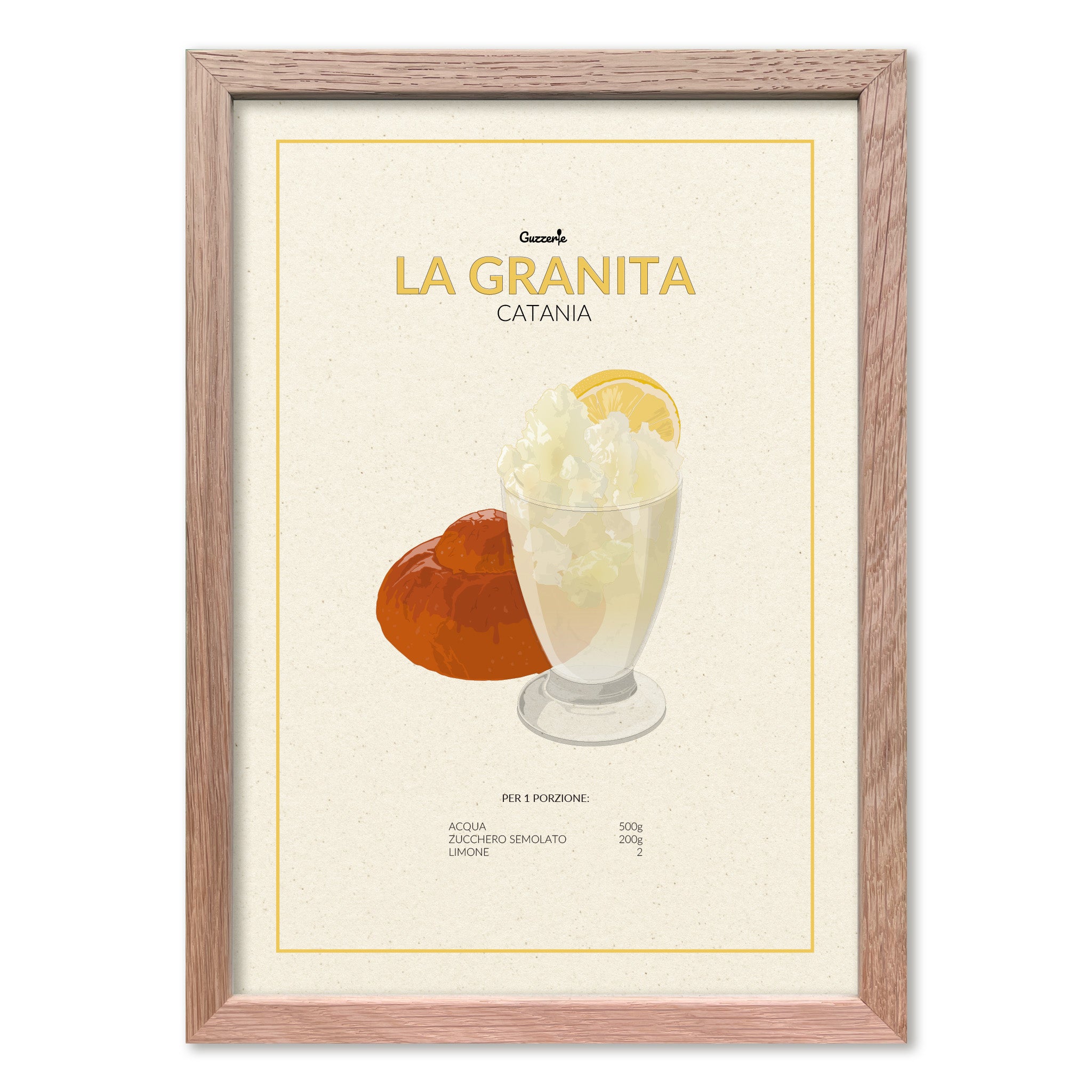Iconic Poster of Granita | Guzzerie
