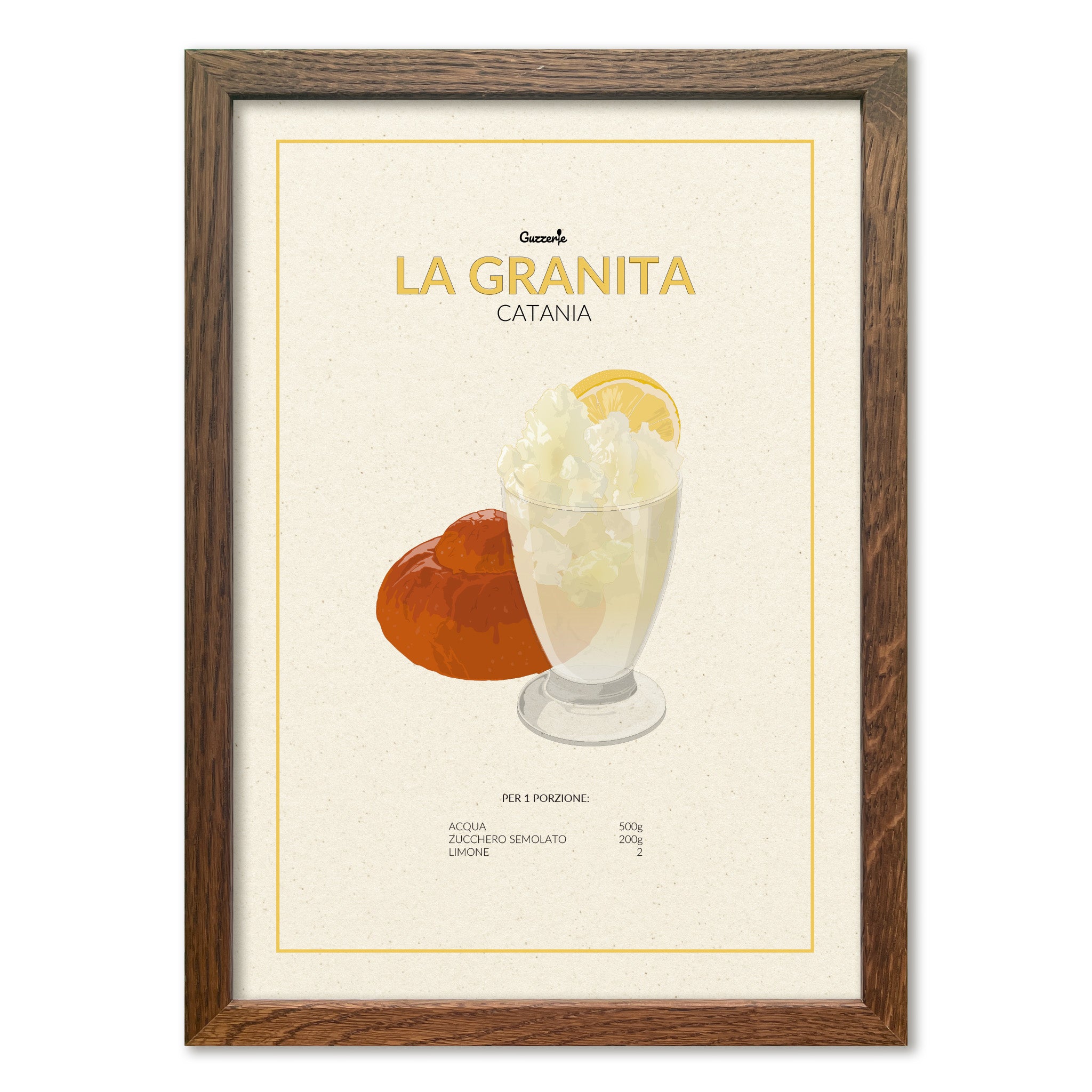 Iconic Poster of Granita | Guzzerie
