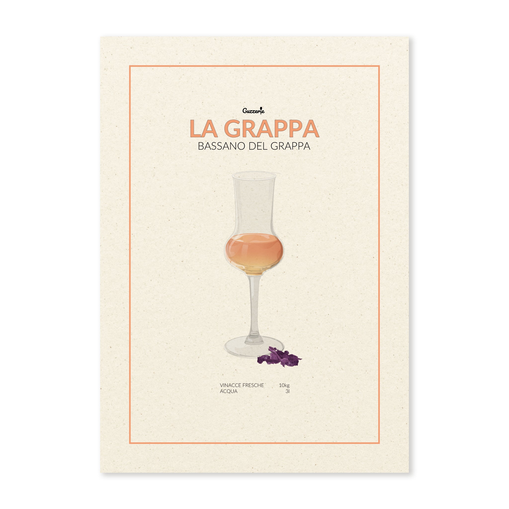 Iconic Poster of Grappa | Guzzerie