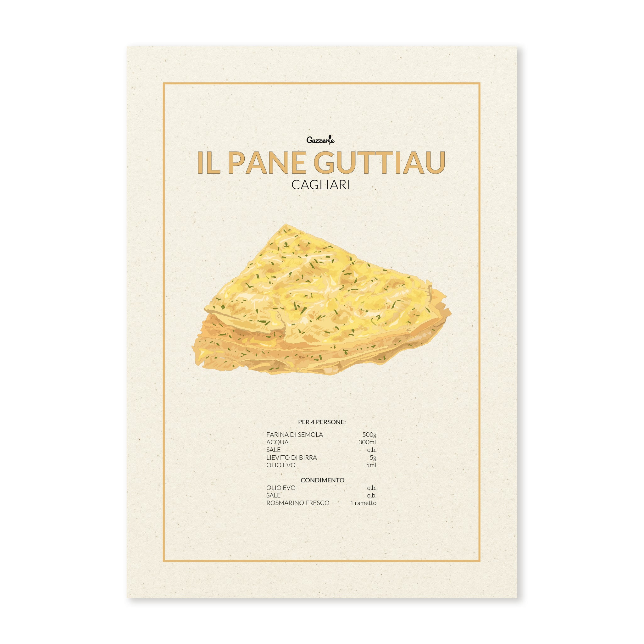 Iconic Poster of Guttiau | Guzzerie