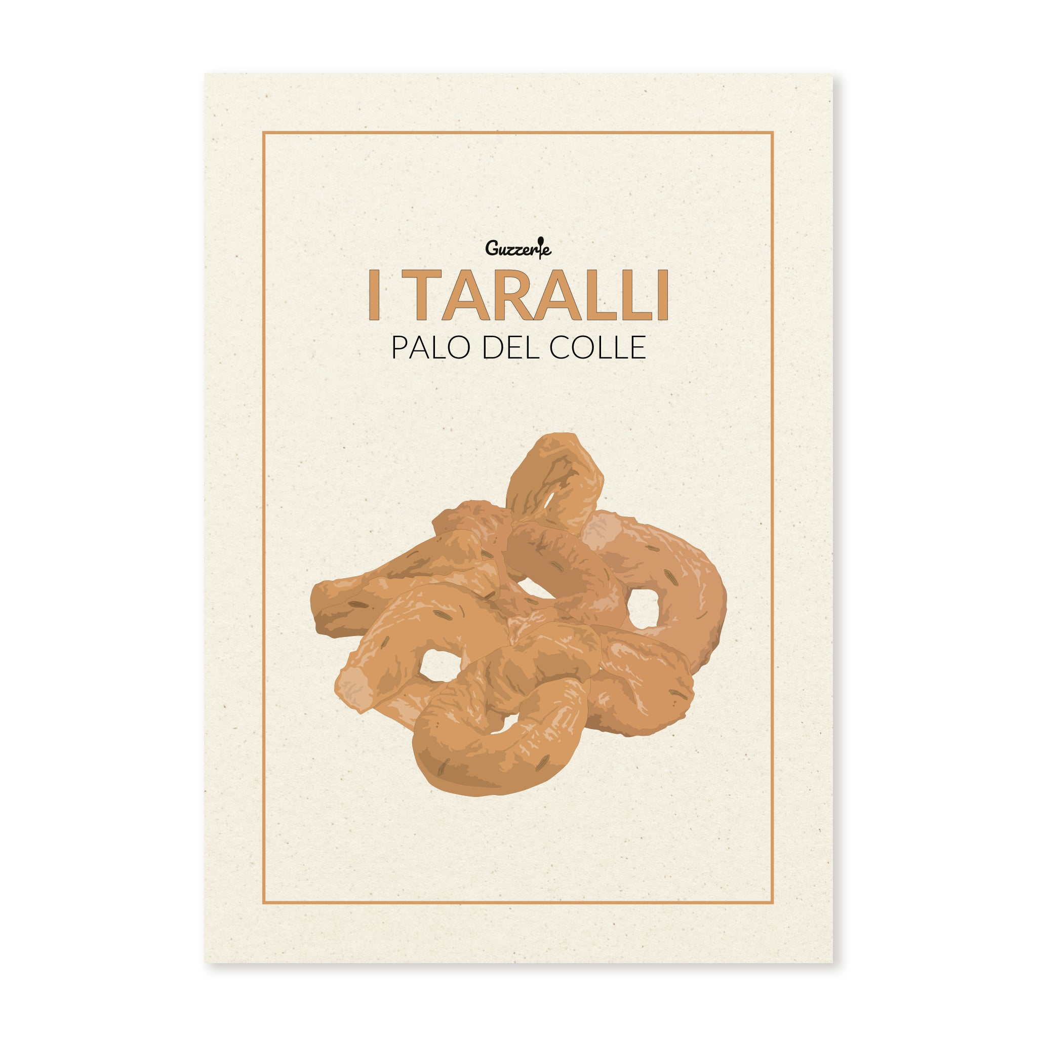 Iconic Poster Of Taralli | Guzzerie
