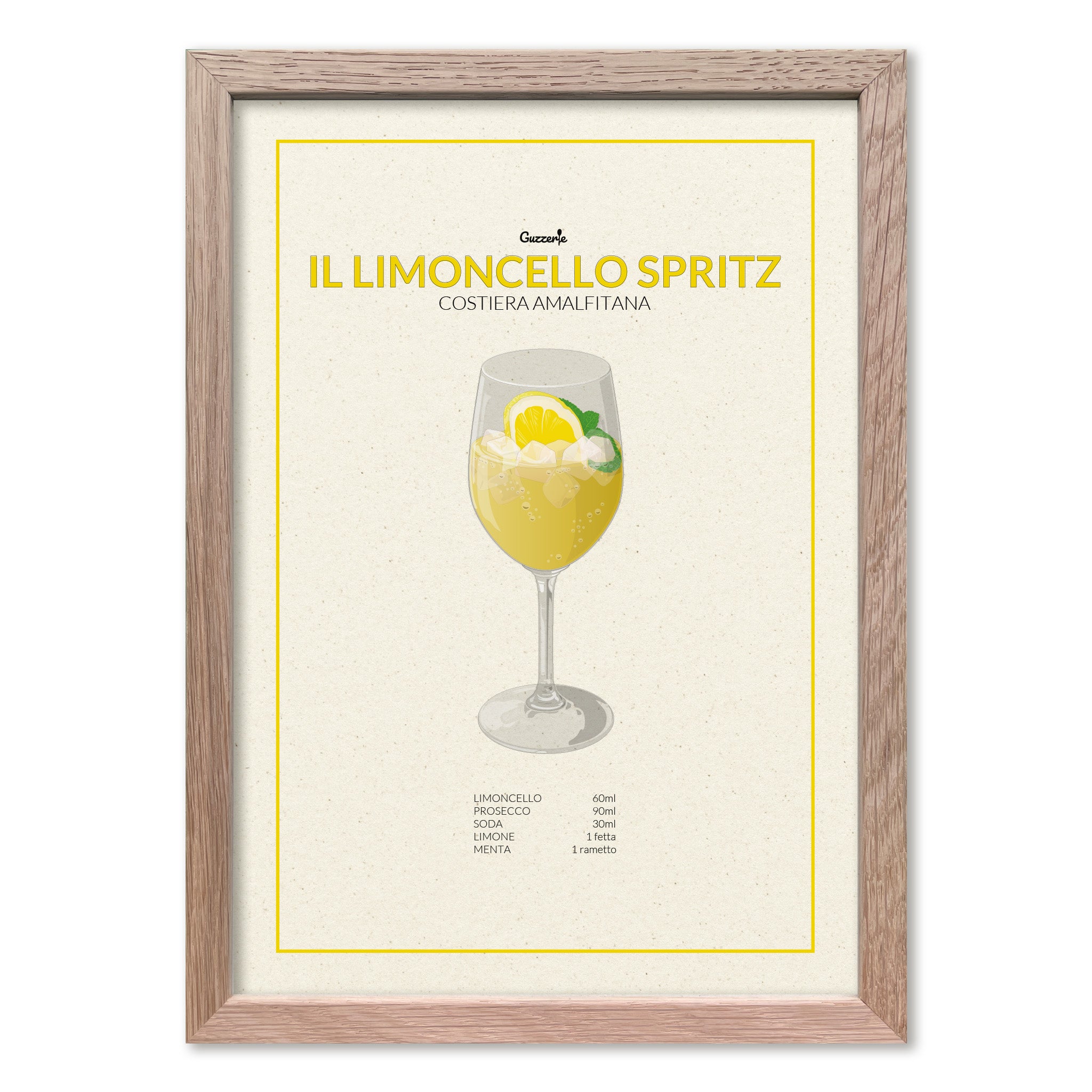Iconic Poster of Limoncello Spritz | Guzzerie