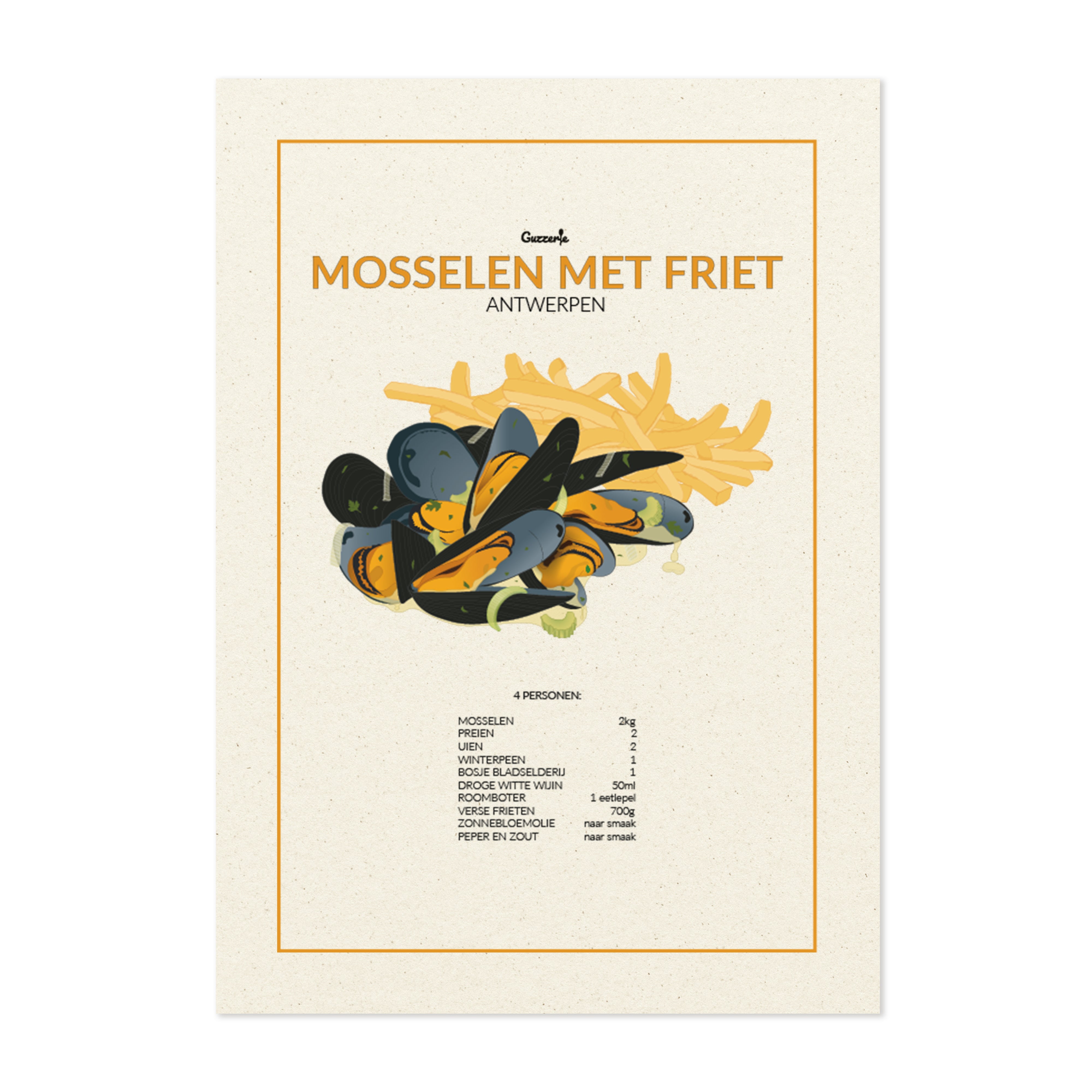 Mosselen Met Friet