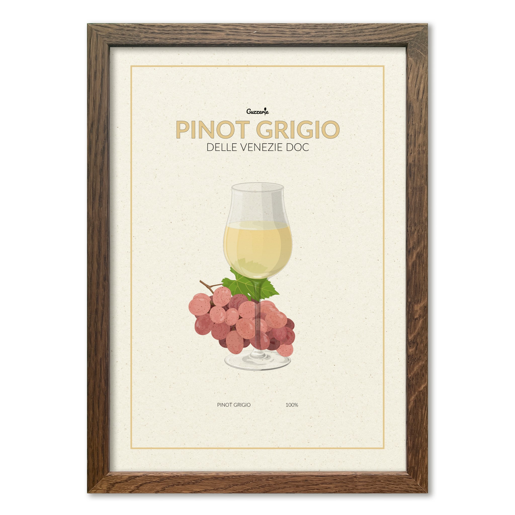 Iconic Poster Of Pinot Grigio | Guzzerie