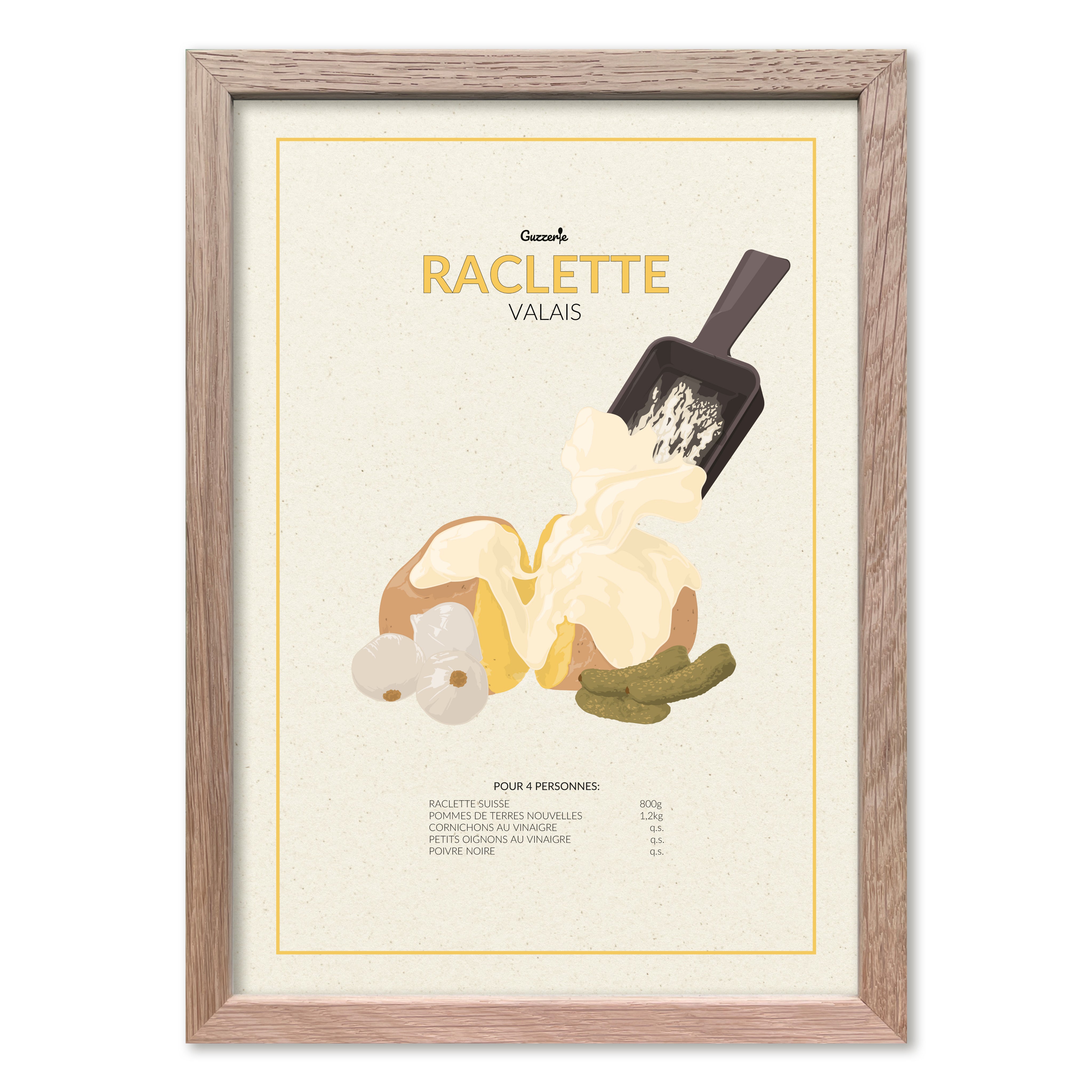 Iconic Poster of Raclette | Guzzerie