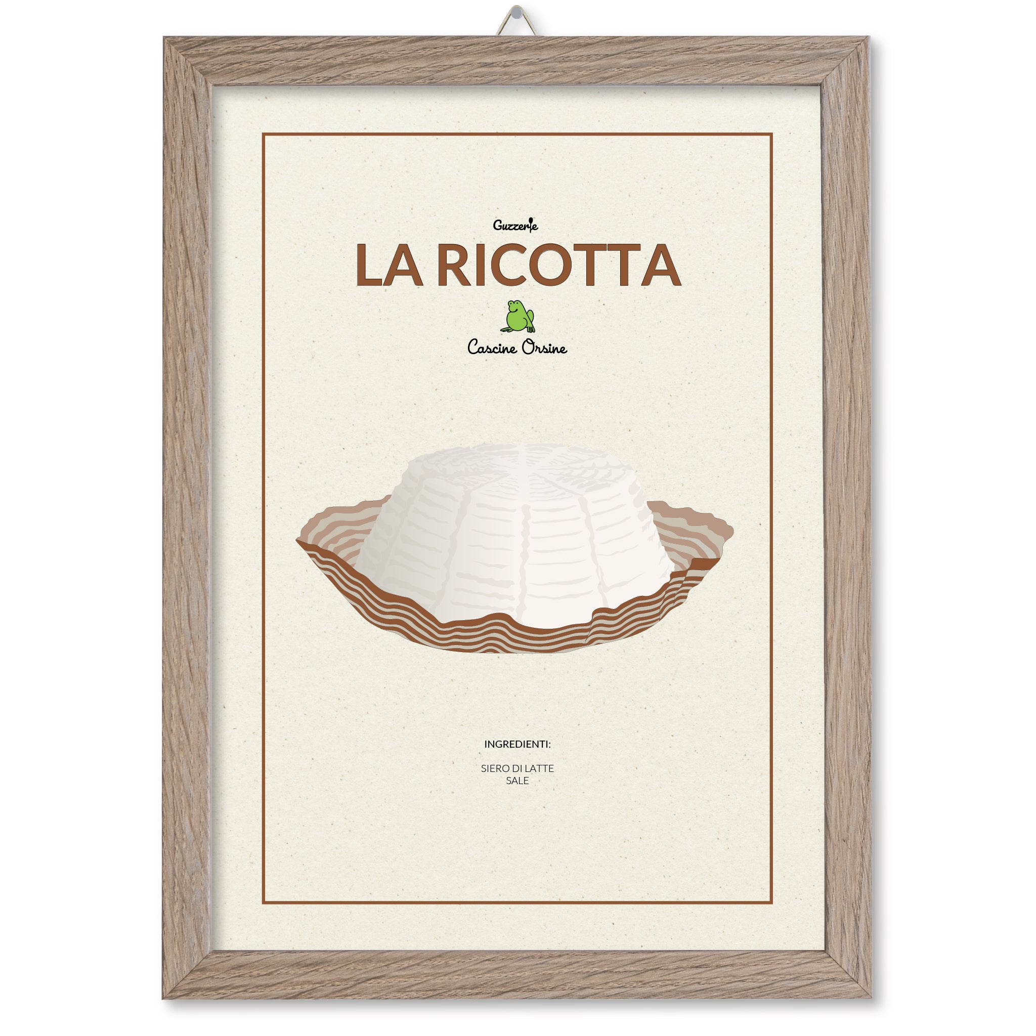 Poster Ricotta di Cascine Orsine