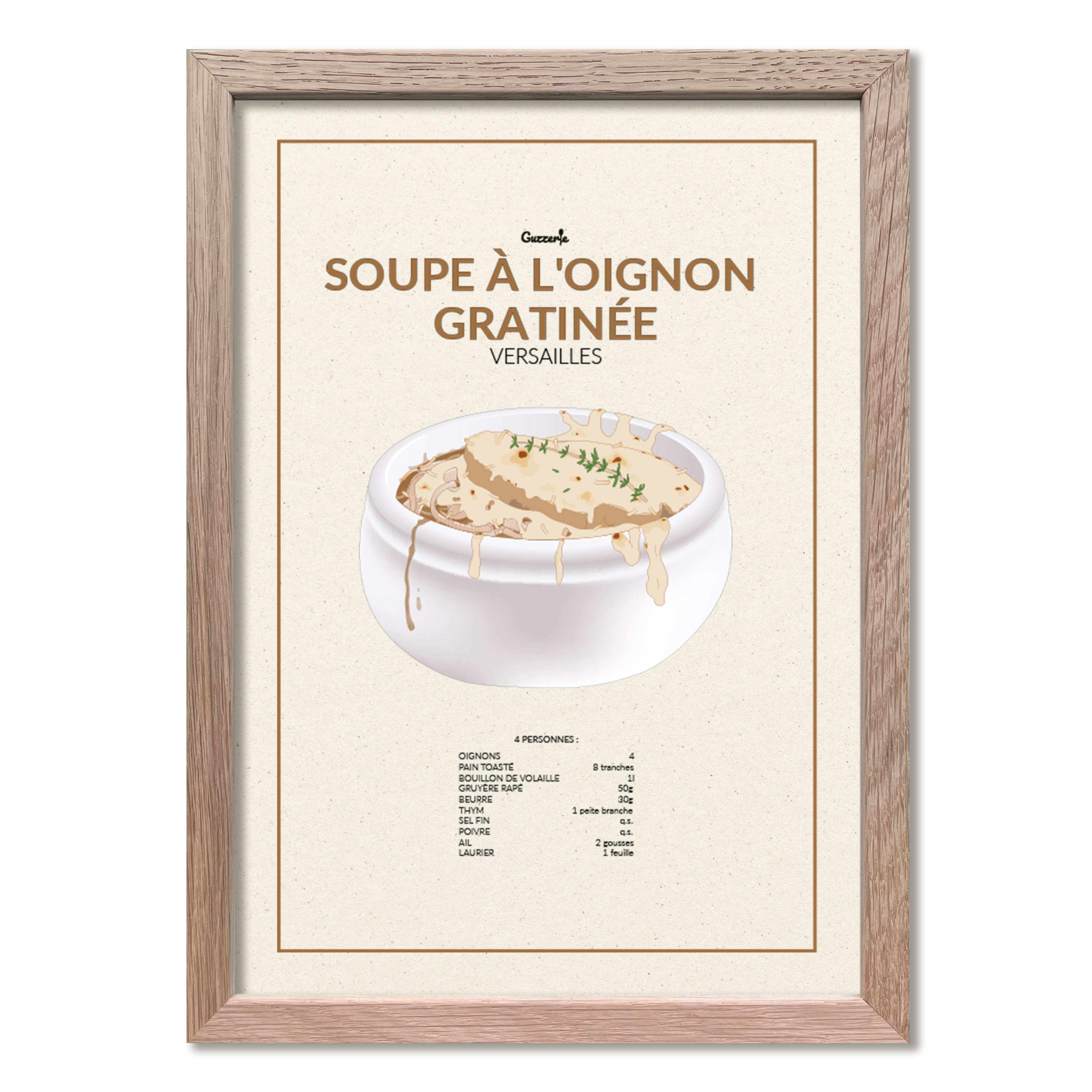 Soupe à L'Oignon Gratinée