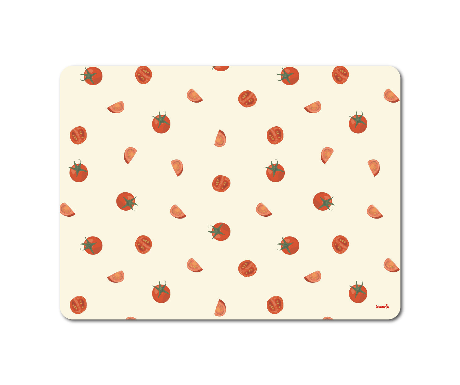 Table Pattern Placemat Cherry Tomatoes | Guzzerie