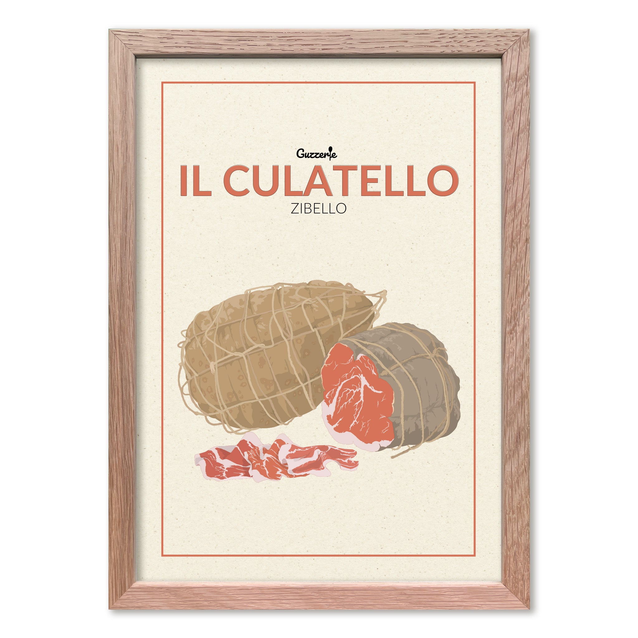 Iconic Poster of Culatello | Guzzerie