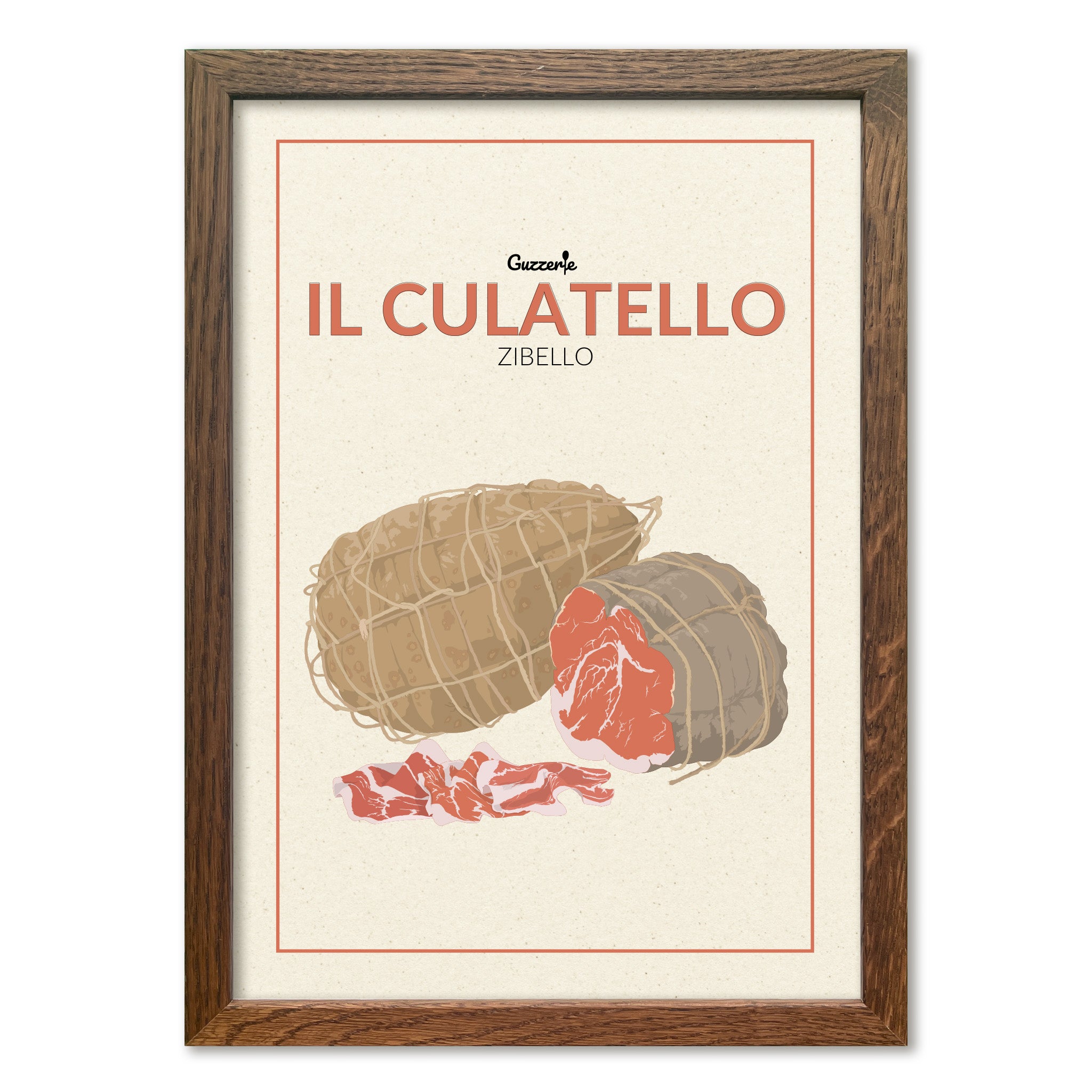 Iconic Poster of Culatello | Guzzerie