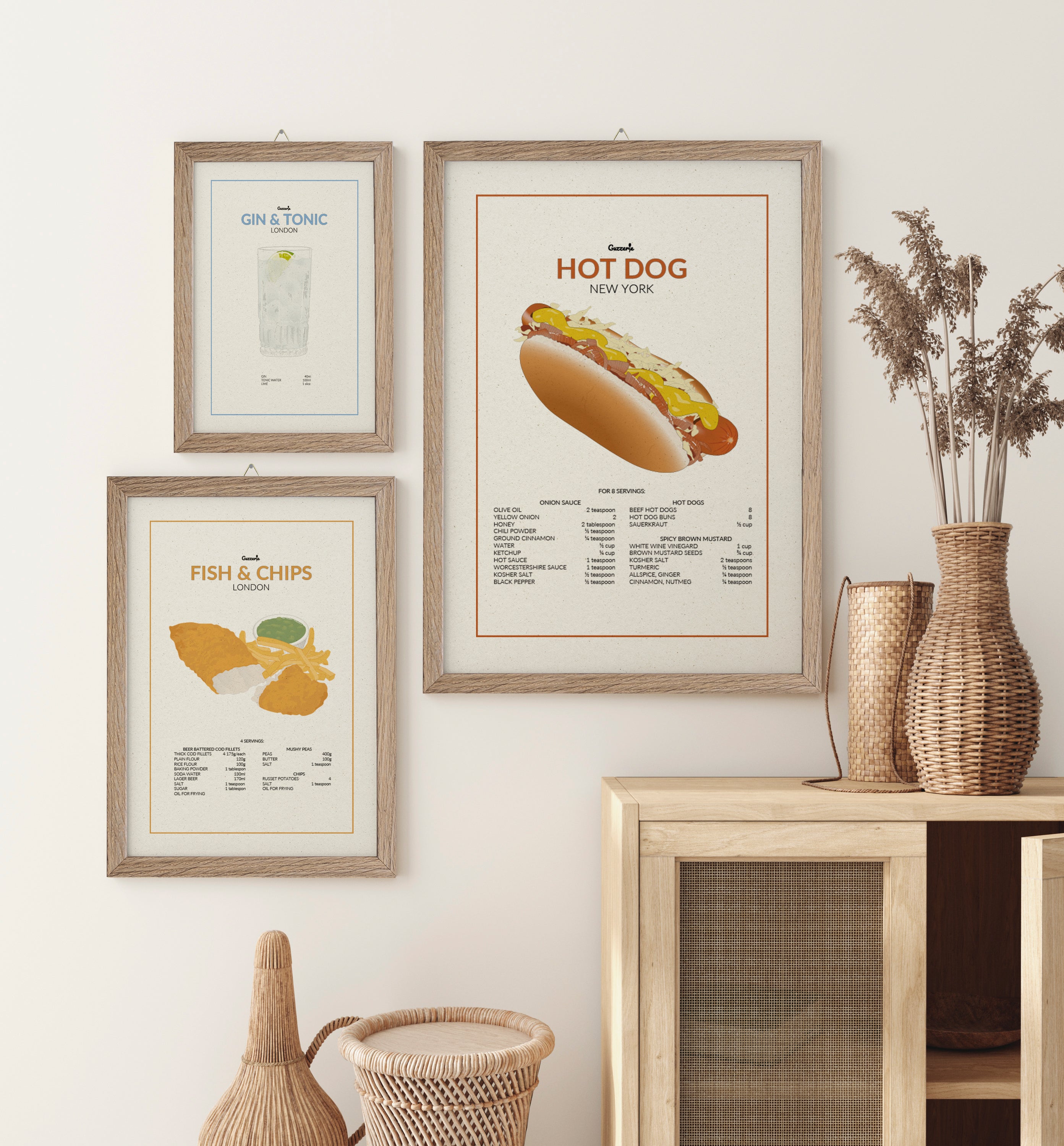 Poster of the Hot Dog | Guzzerie