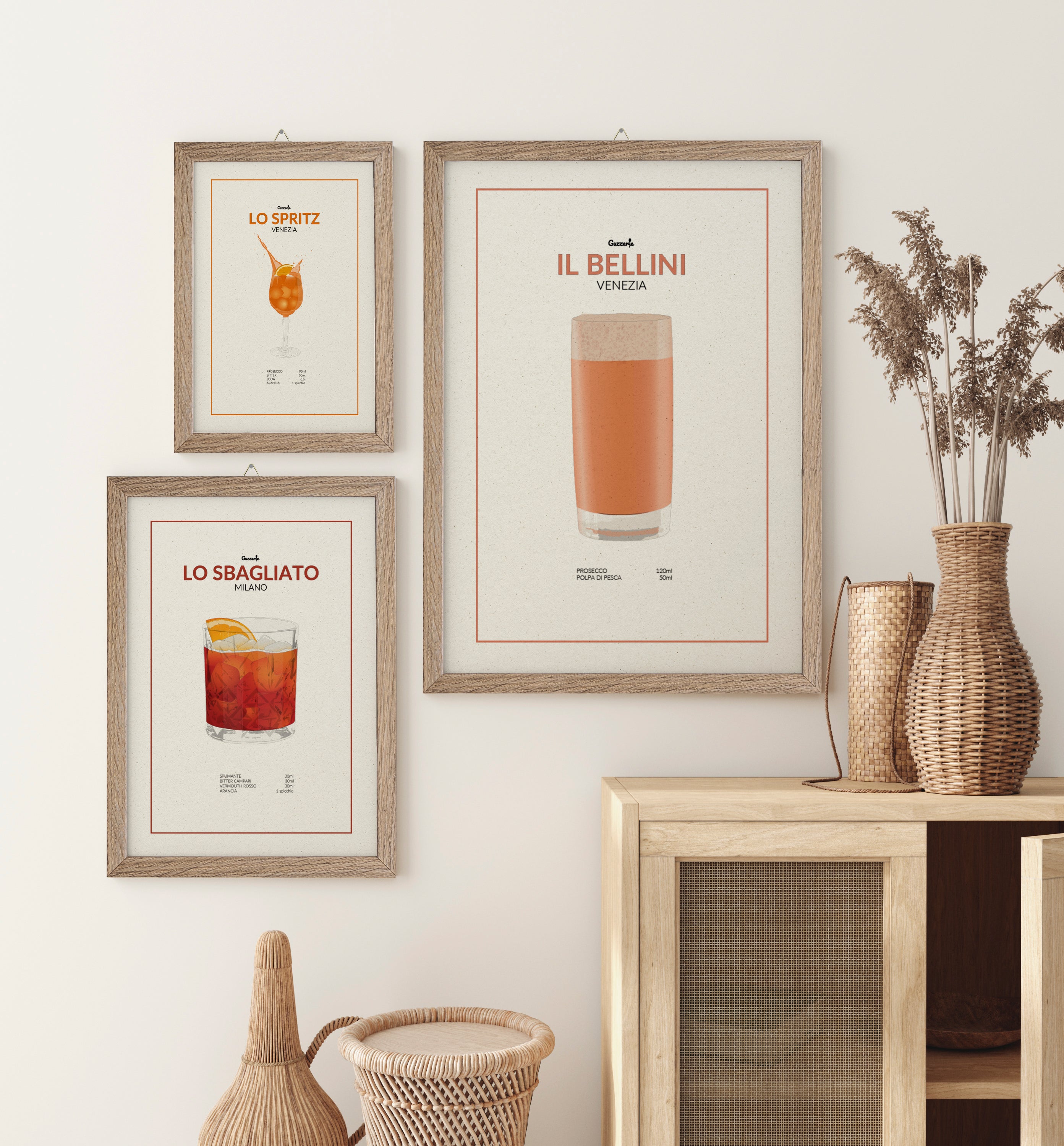 Poster of the Bellini cocktail | Guzzerie
