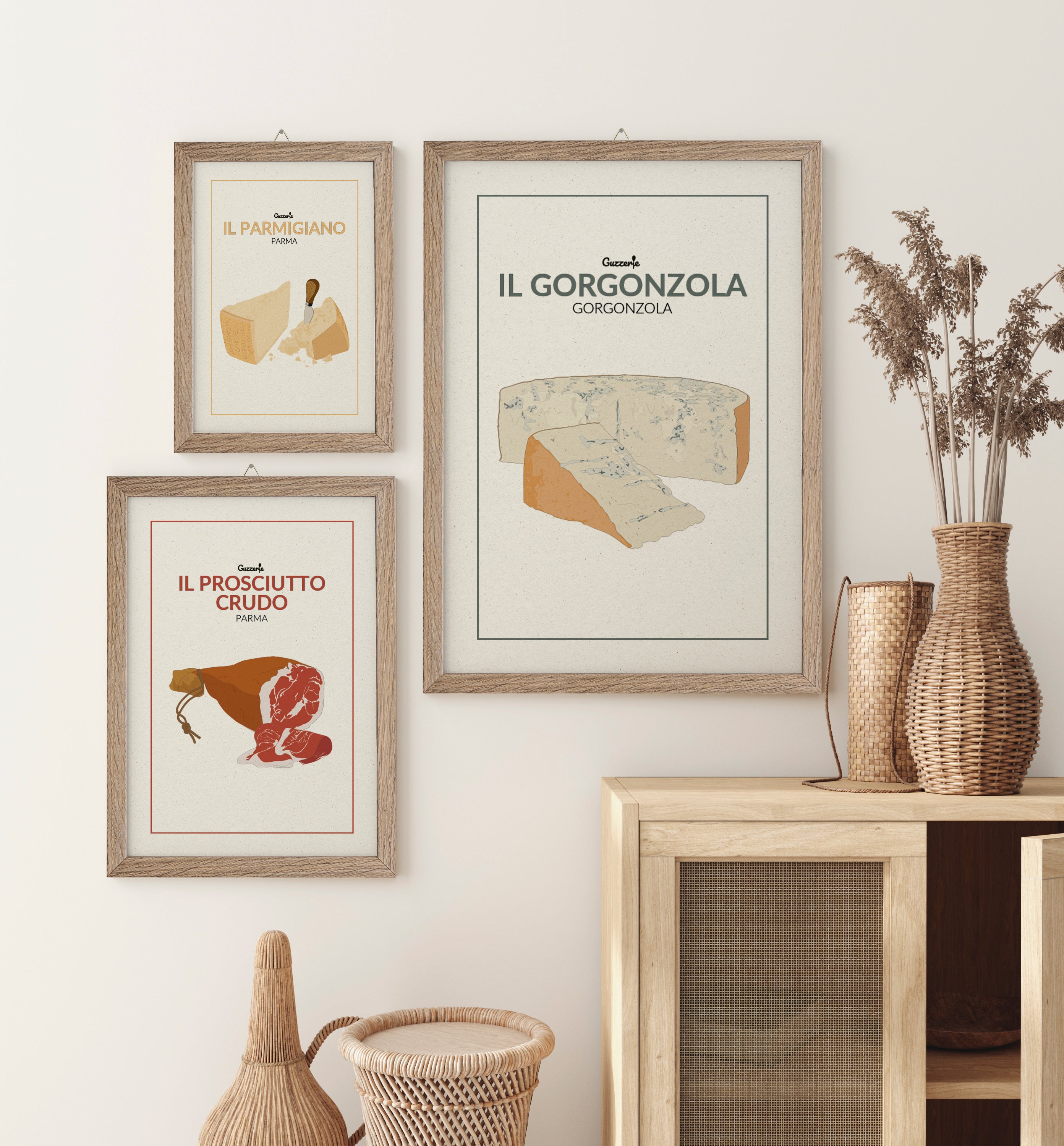 Poster of the Gorgonzola cheese | Guzzerie