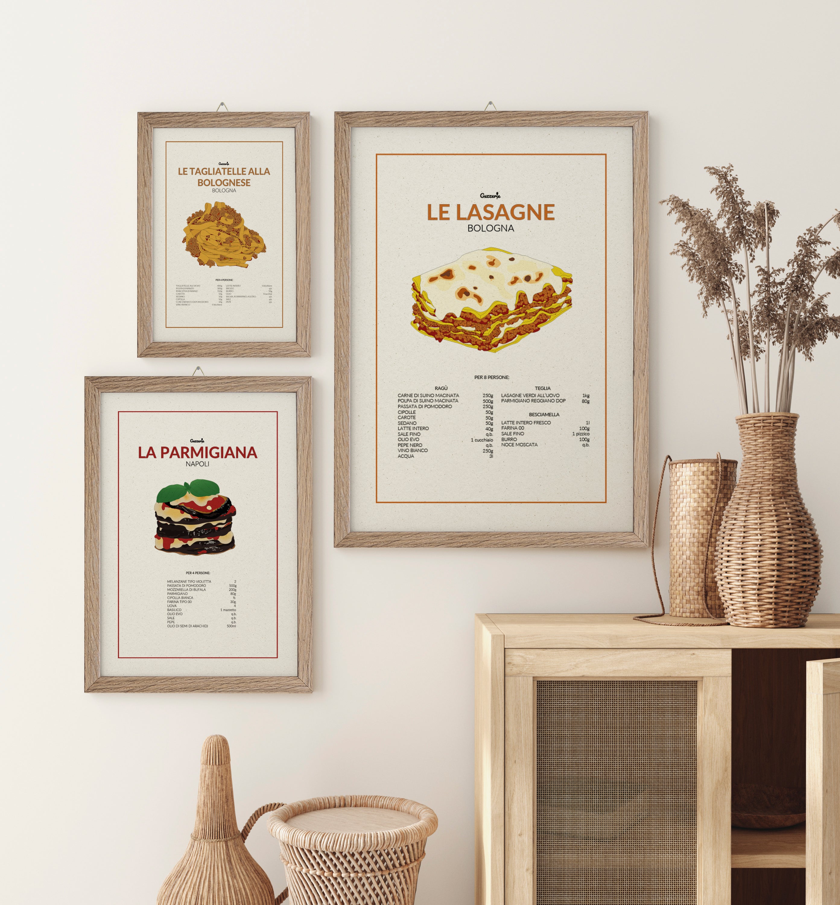 Poster of the Lasagne | Guzzerie