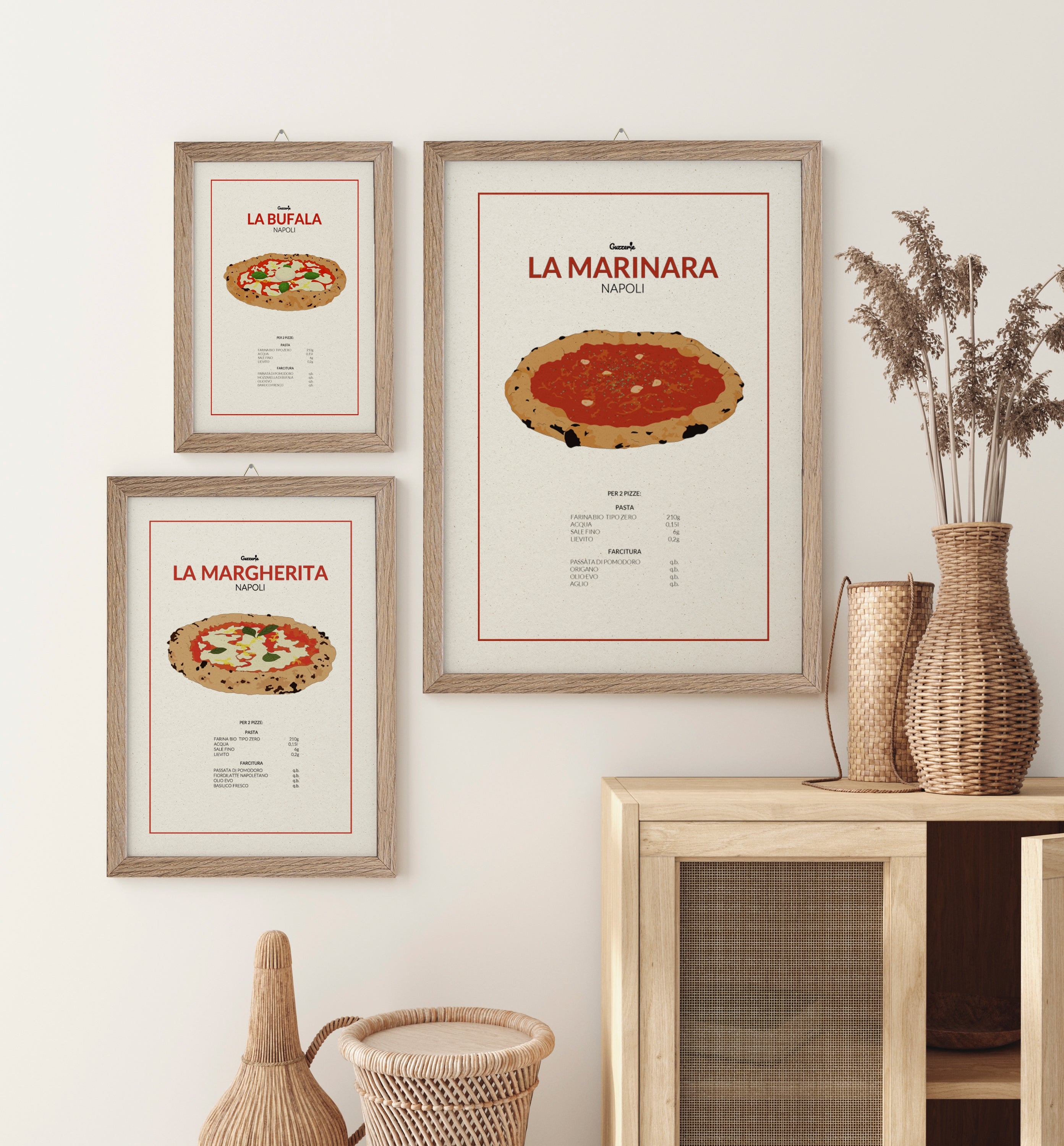 Poster of the pizza Marinara | Guzzerie