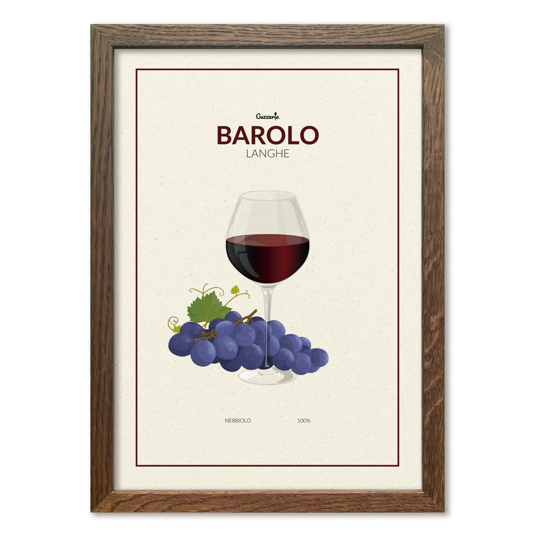 Iconic Poster Of Barolo | Guzzerie