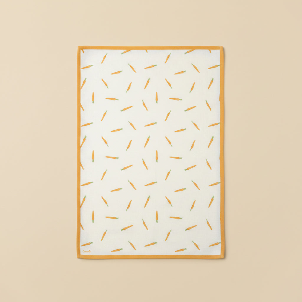 Iconic Kitchen Towel of Carrots | Guzzerie