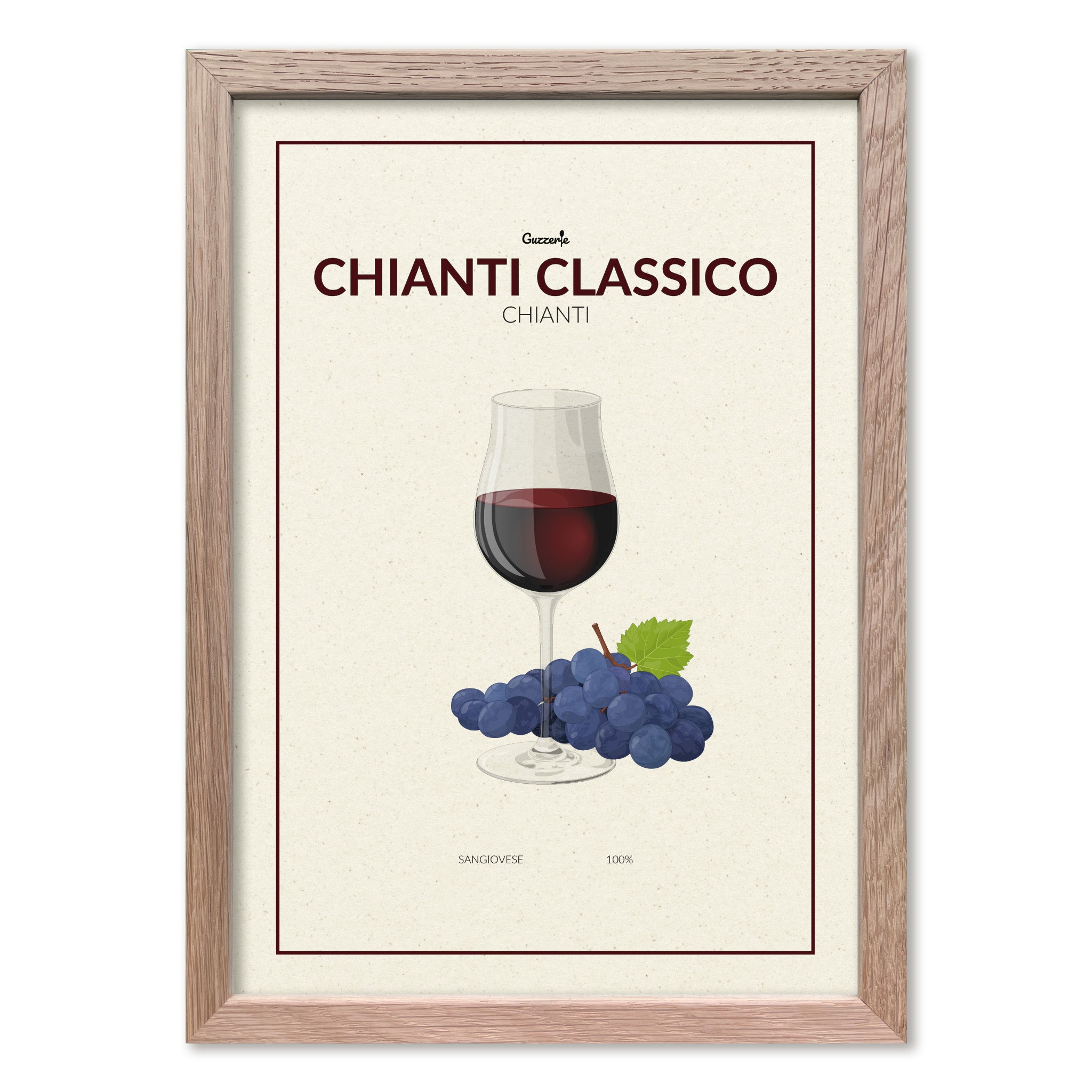 Iconic Poster Of Chianti Classico | Guzzerie