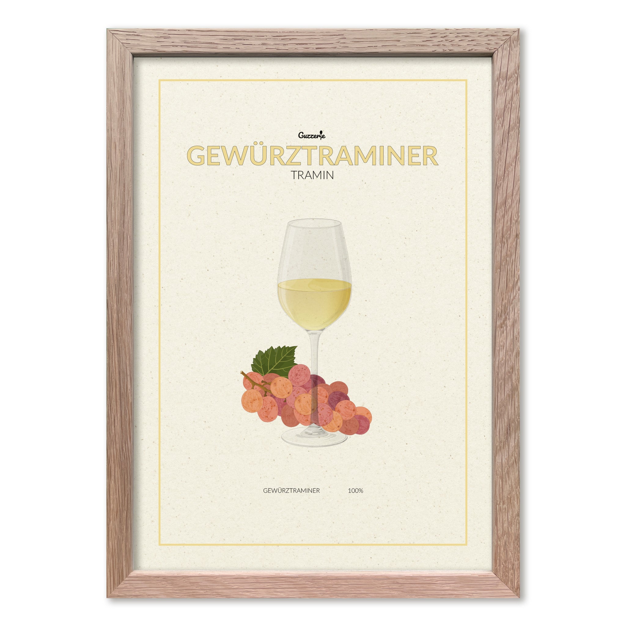 Iconic Poster Of Gewürztraminer | Guzzerie