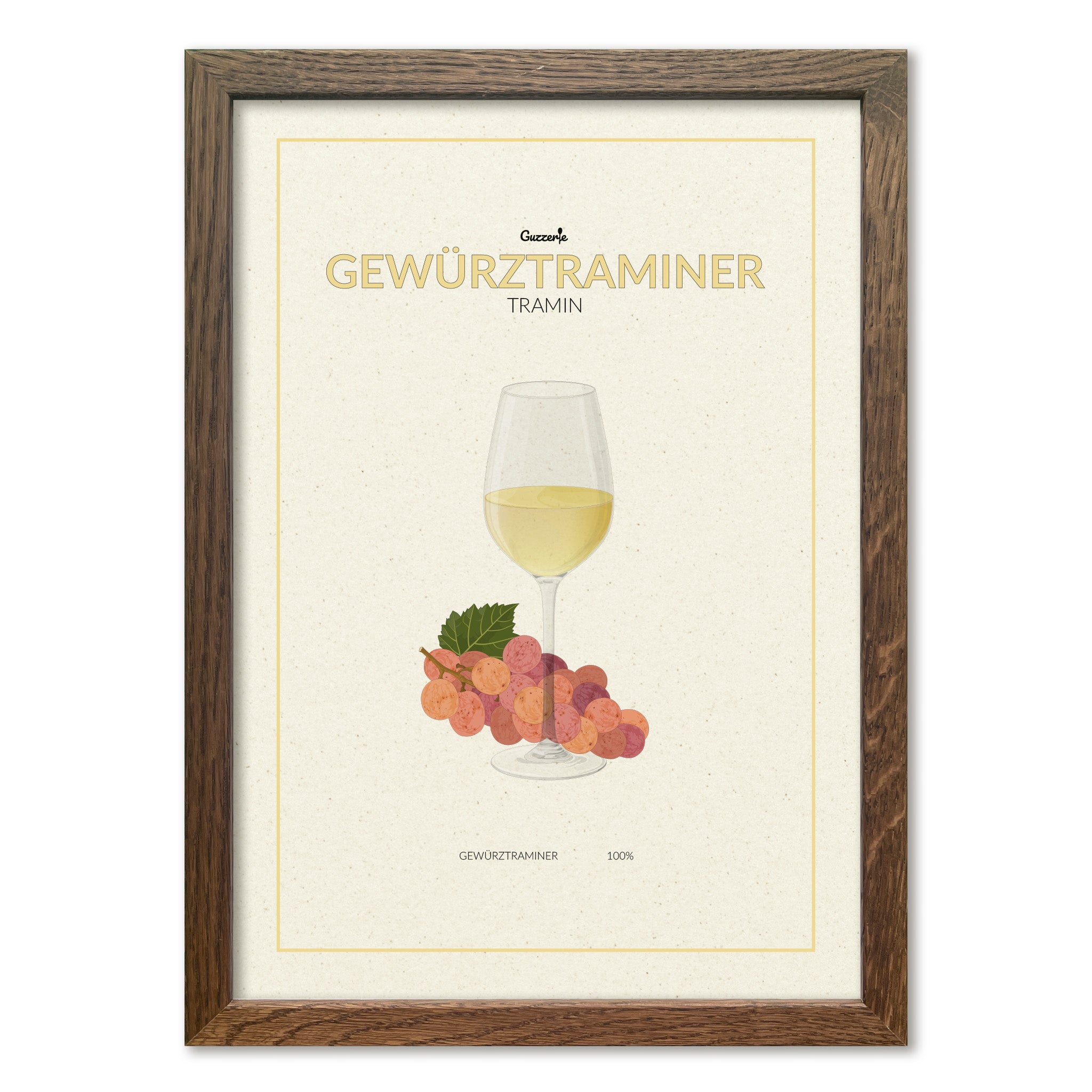 Iconic Poster Of Gewürztraminer | Guzzerie