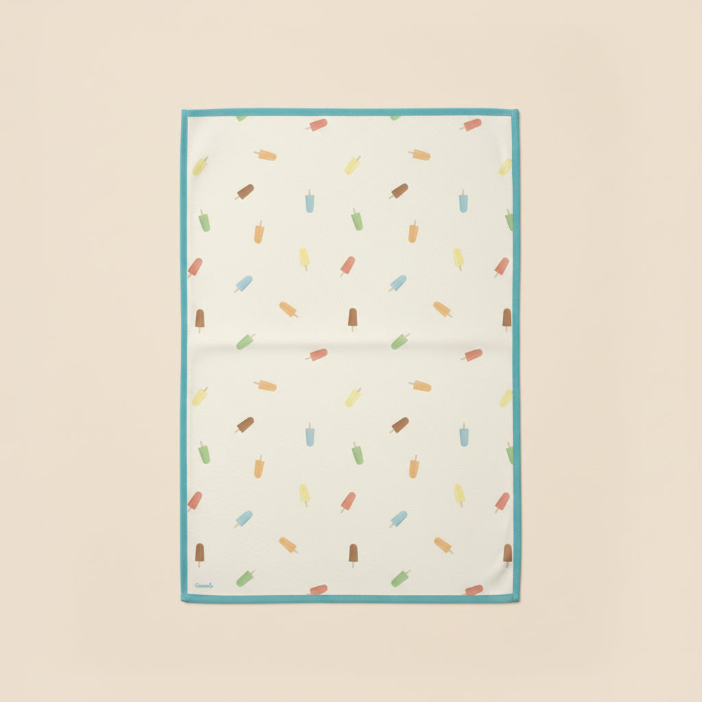 Iconic Kitchen Towel of Ice Lollies | Guzzerie