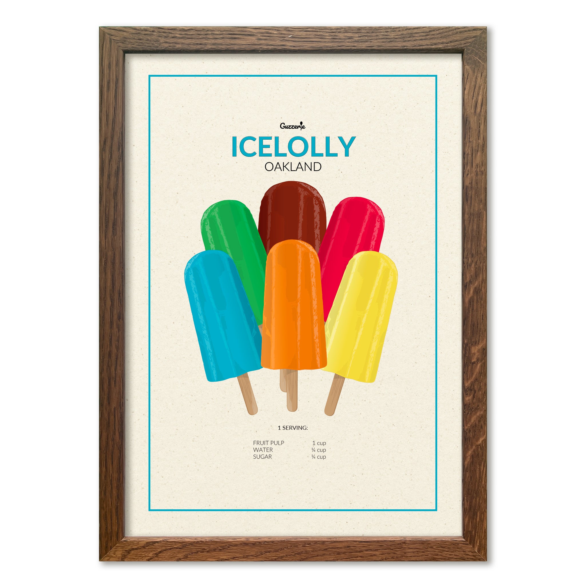 Iconic Poster of Icelolly | Guzzerie