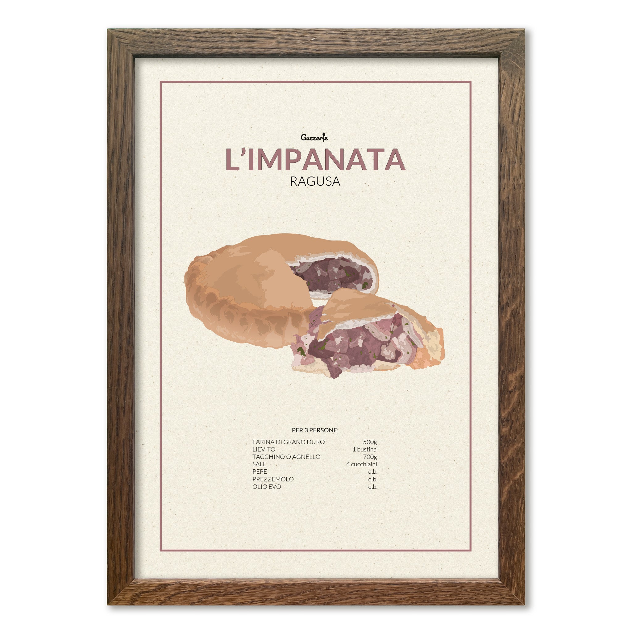 Iconic Poster of L'impanata | Guzzerie