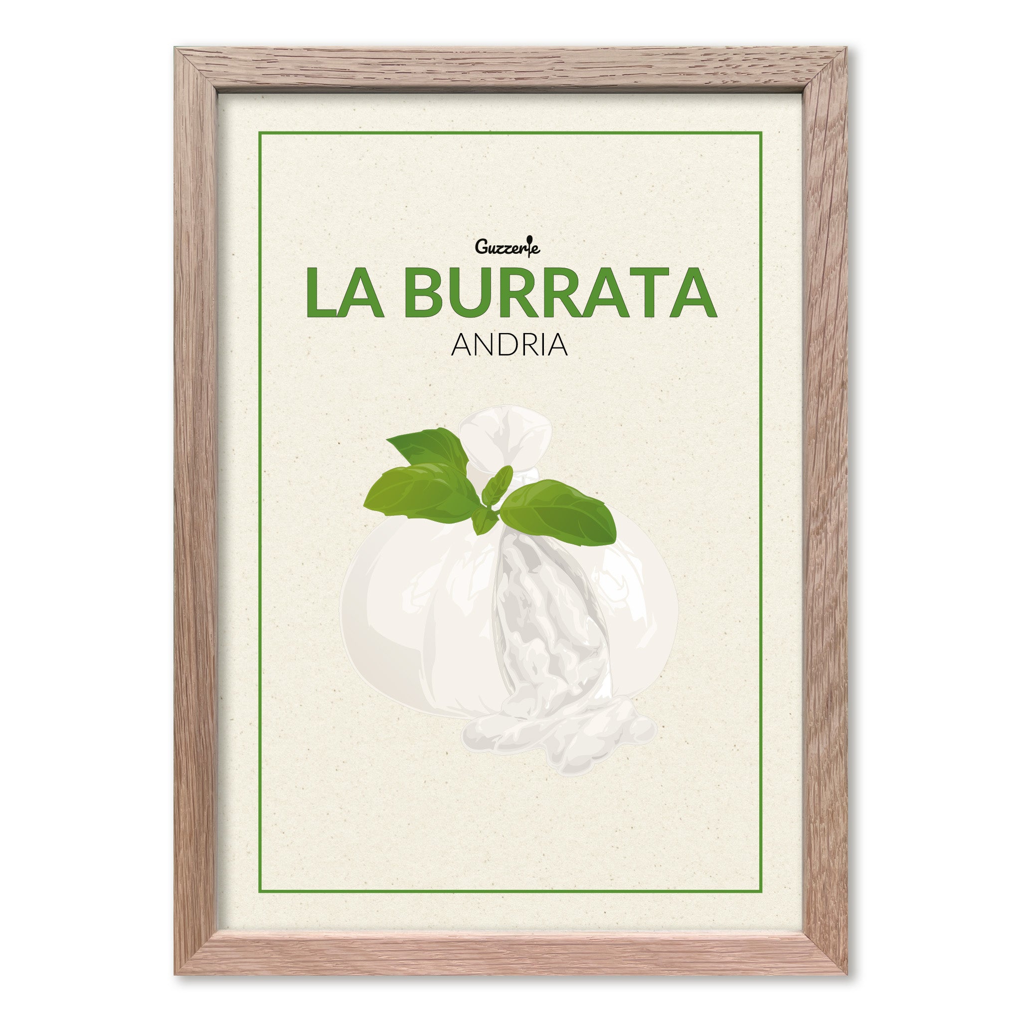 Iconic Poster Of Burrata | Guzzerie