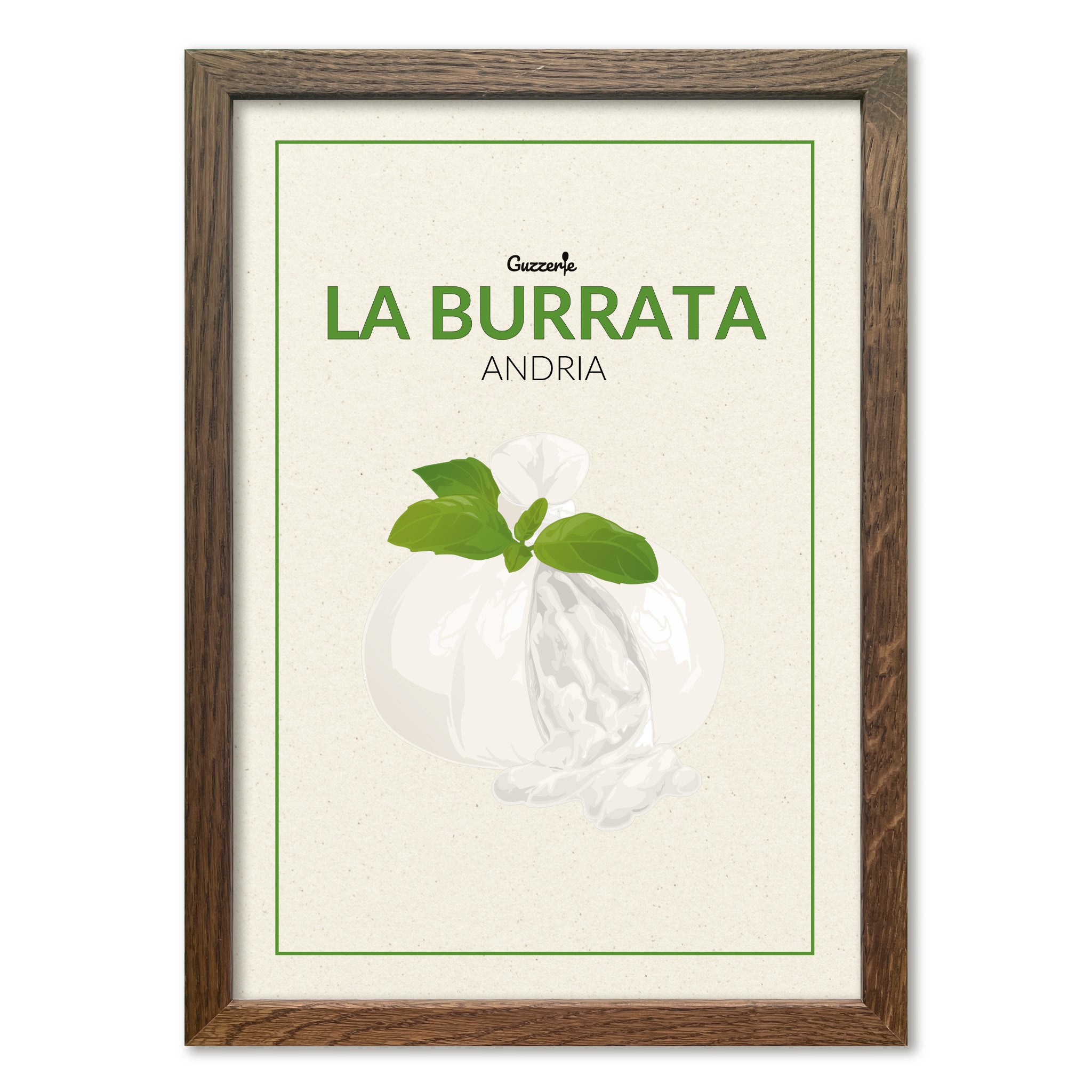 Iconic Poster Of Burrata | Guzzerie
