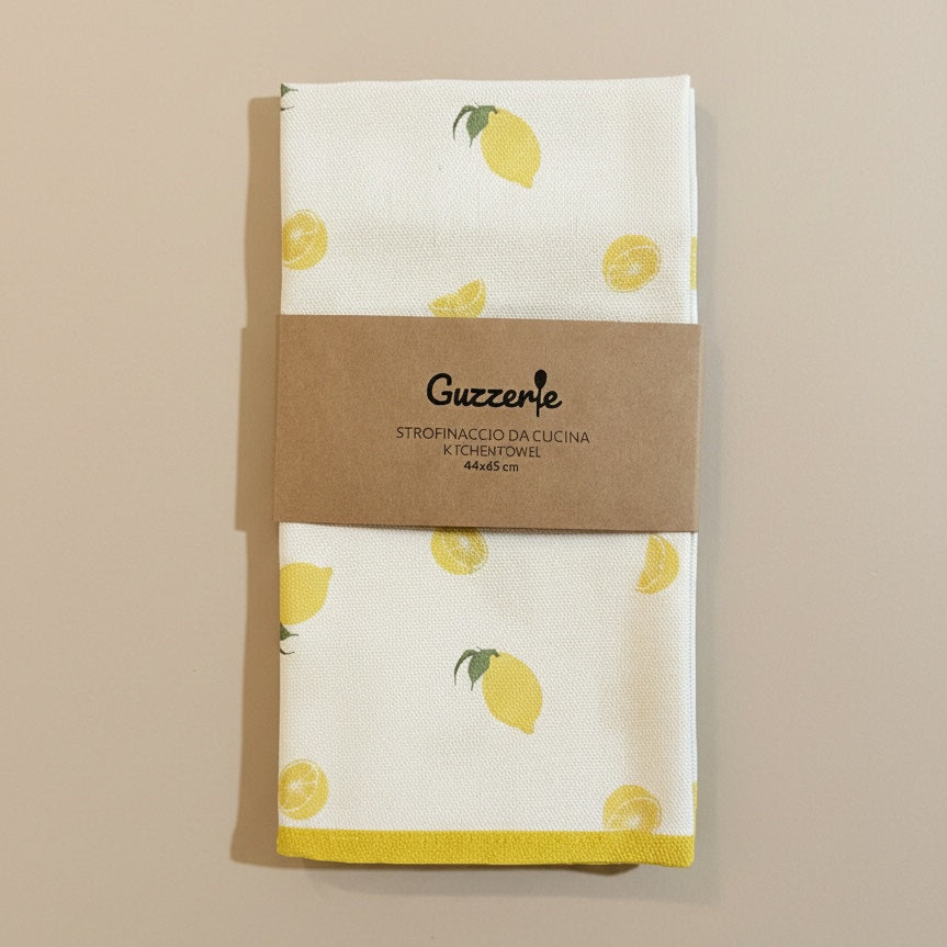 Iconic Kitchen Towel of Lemons | Guzzerie